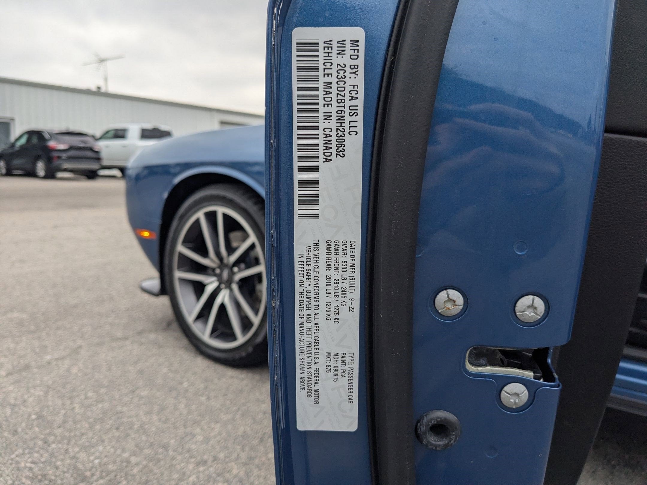 2022 Dodge Challenger R/T