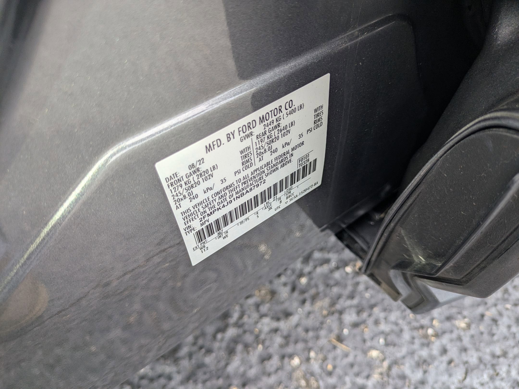 2022 Ford Edge ST Line