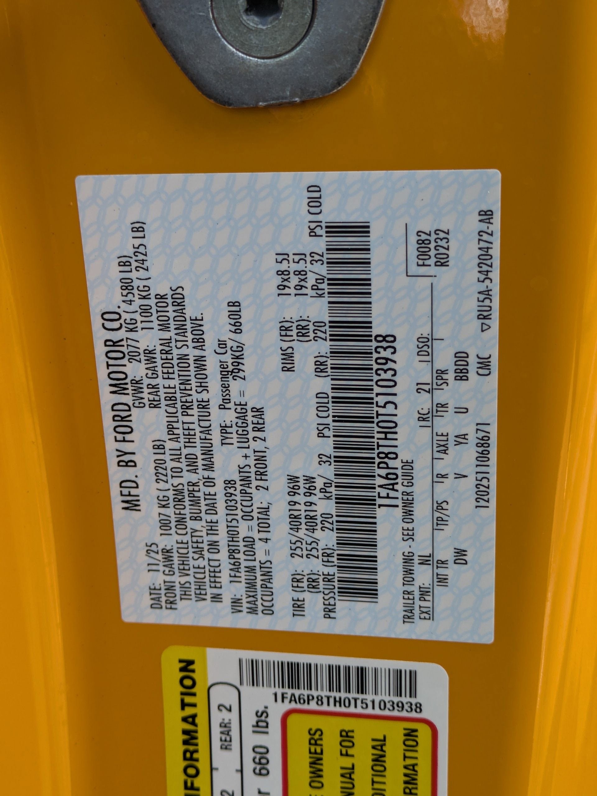 2026 Ford Mustang EcoBoost