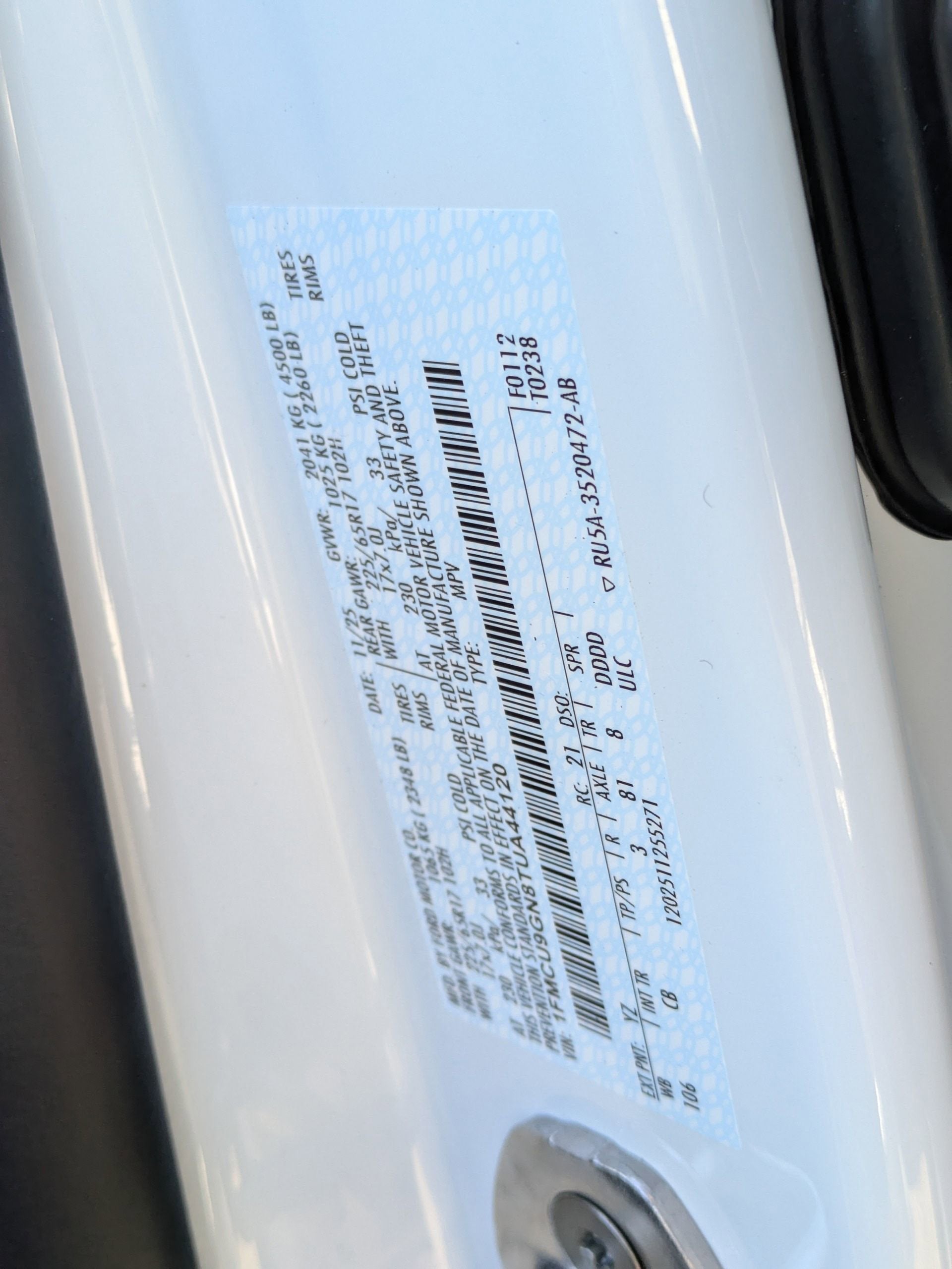 2026 Ford Escape Active