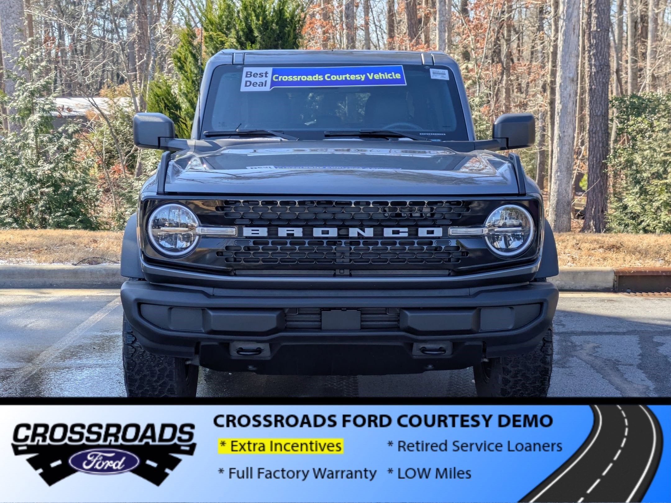 2025 Ford Bronco Big Bend - Crossroads Courtesy Demo
