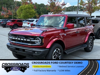 2026 Ford Bronco Outer Banks - Crossroads Courtesy Demo