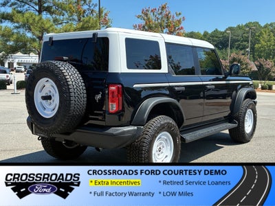 2026 Ford Bronco Heritage Edition - Crossroads Courtesy Demo