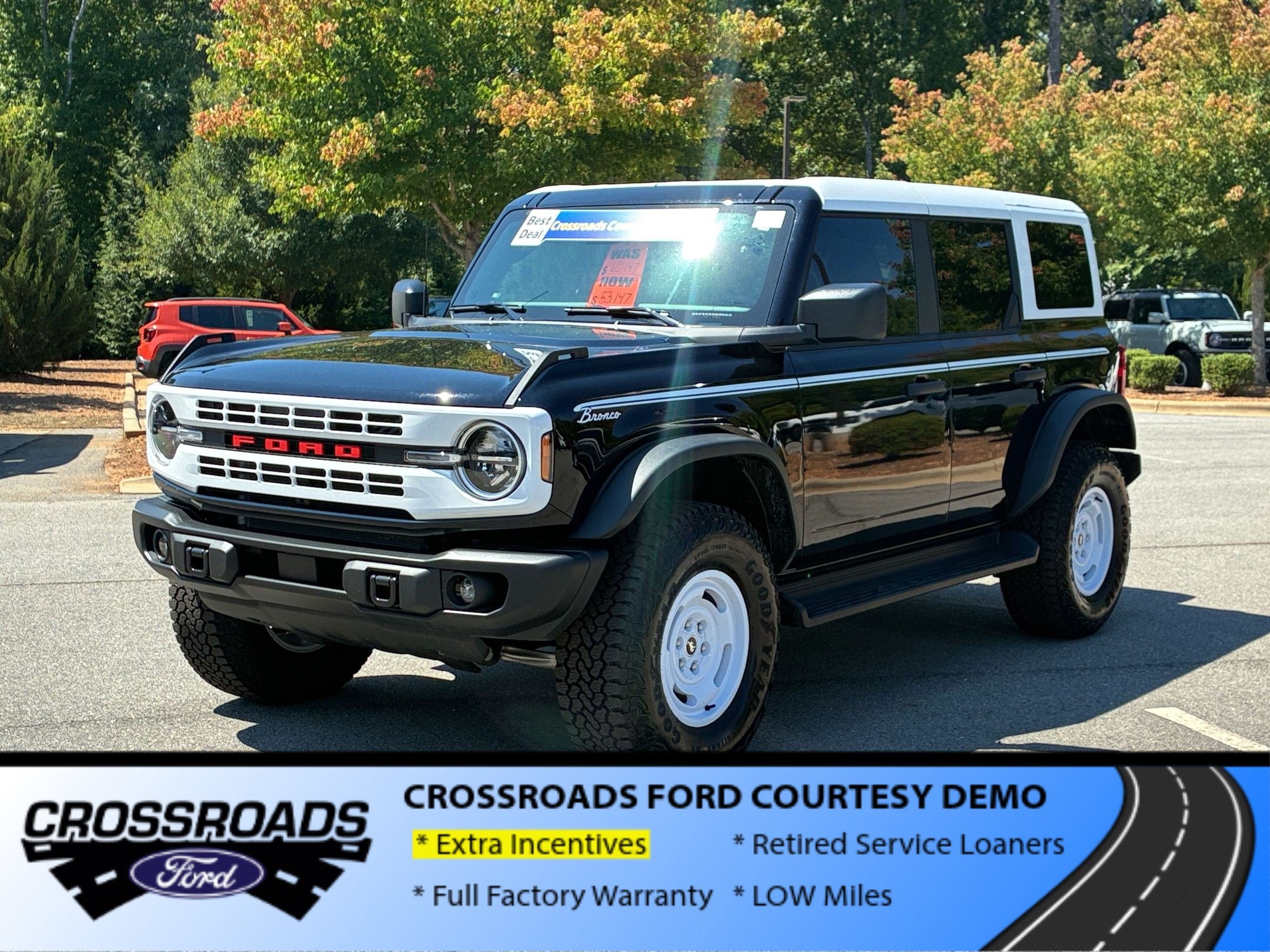 2026 Ford Bronco Heritage Edition - Crossroads Courtesy Demo