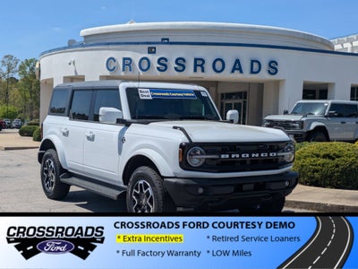 2025 Ford Bronco Outer Banks - Crossroads Courtesy Demo