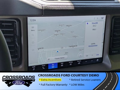 2025 Ford Bronco Outer Banks - Crossroads Courtesy Demo