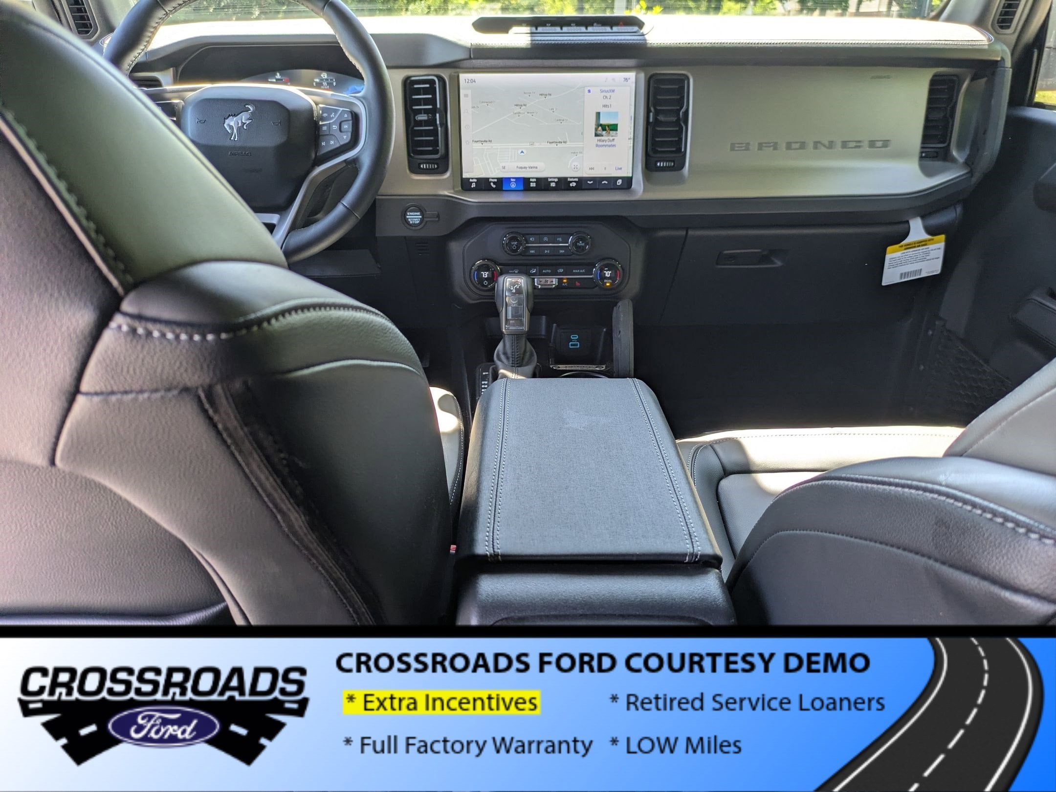 2025 Ford Bronco Outer Banks - Crossroads Courtesy Demo