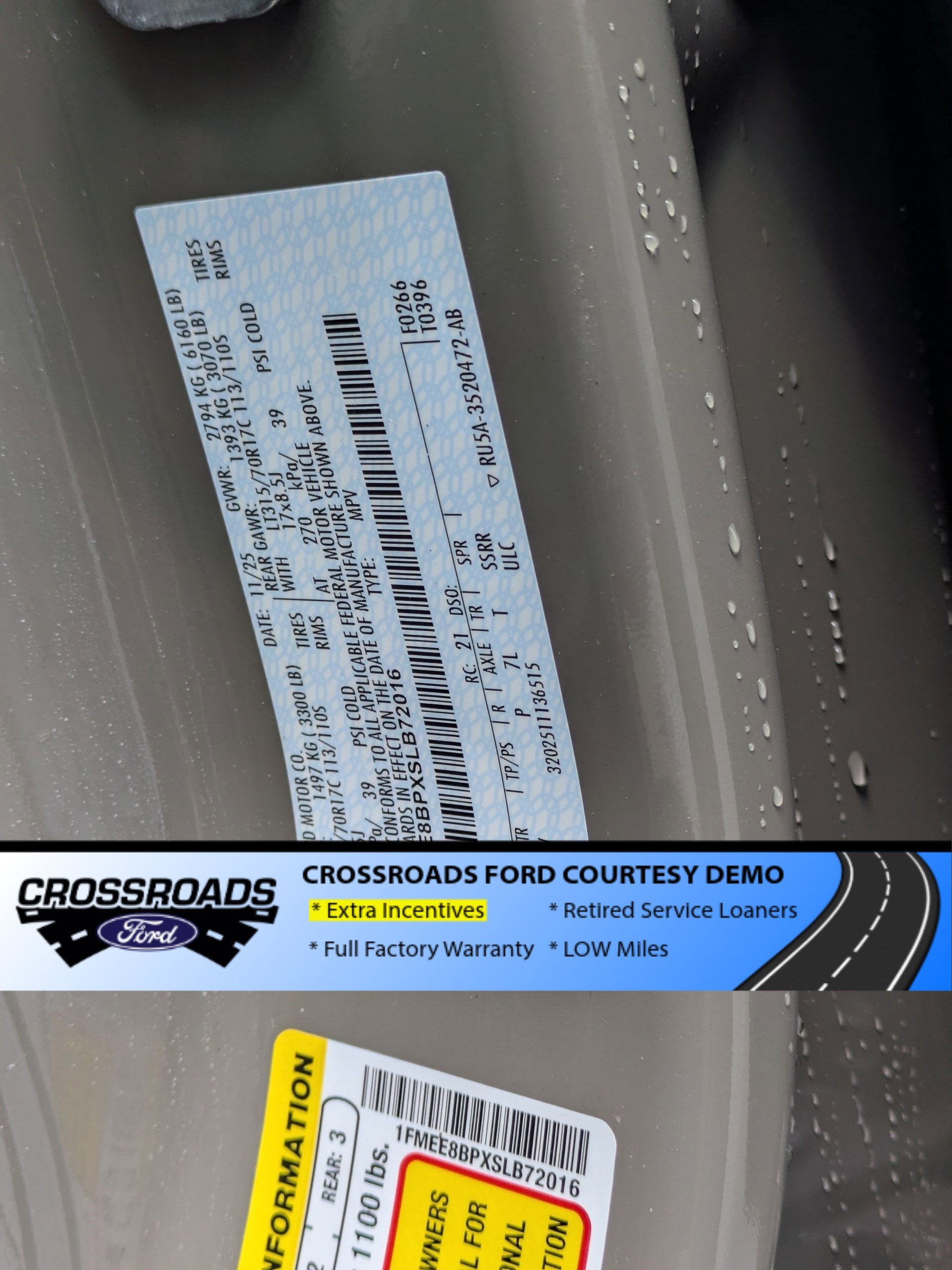 2025 Ford Bronco Outer Banks - Crossroads Courtesy Demo