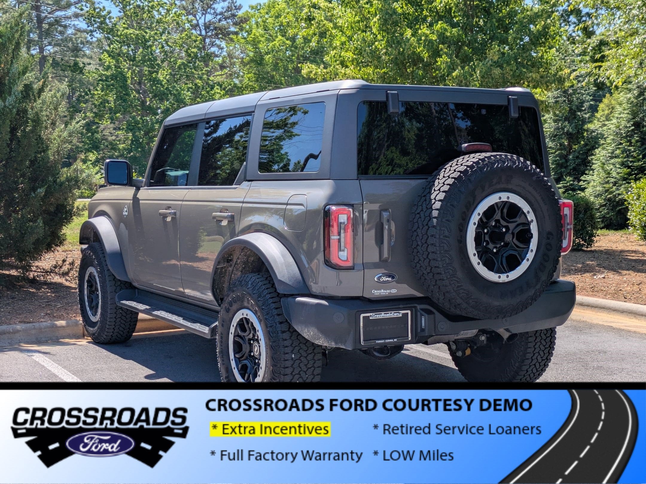 2025 Ford Bronco Outer Banks - Crossroads Courtesy Demo
