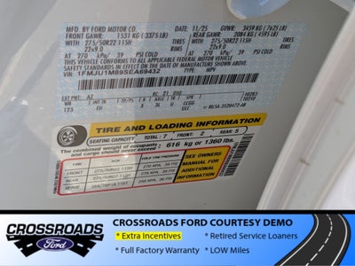 2025 Ford Expedition Platinum - Crossroads Courtesy Demo