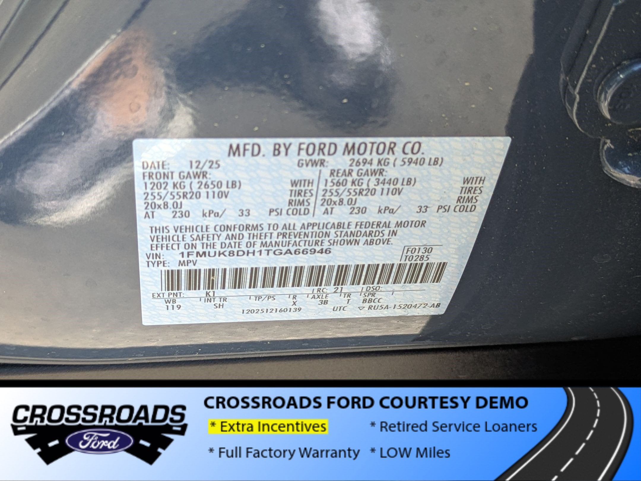 2026 Ford Explorer Active - Crossroads Courtesy Demo