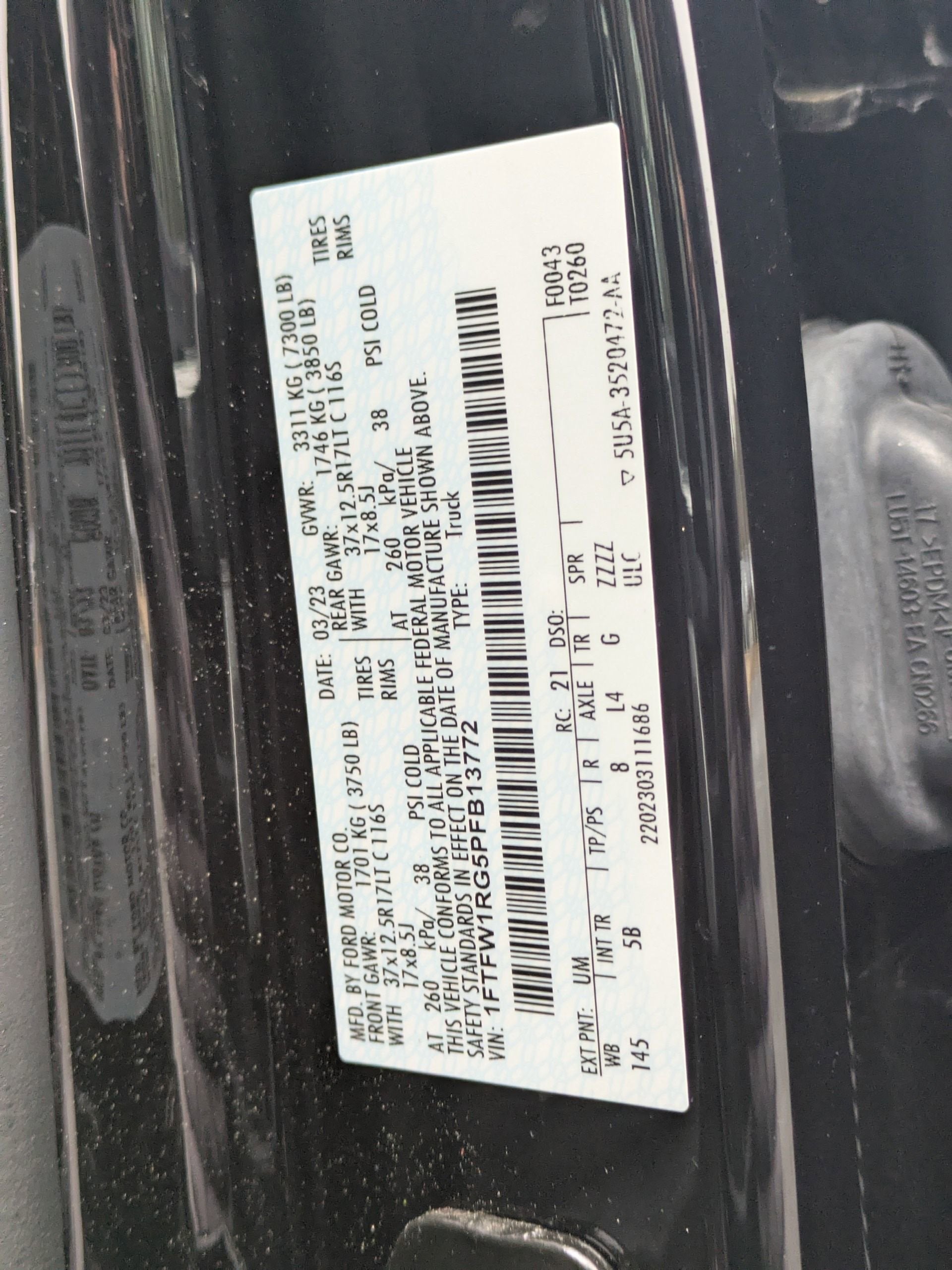 2023 Ford F-150 Raptor