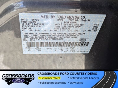 2025 Ford Maverick Lariat - Crossroads Courtesy Demo