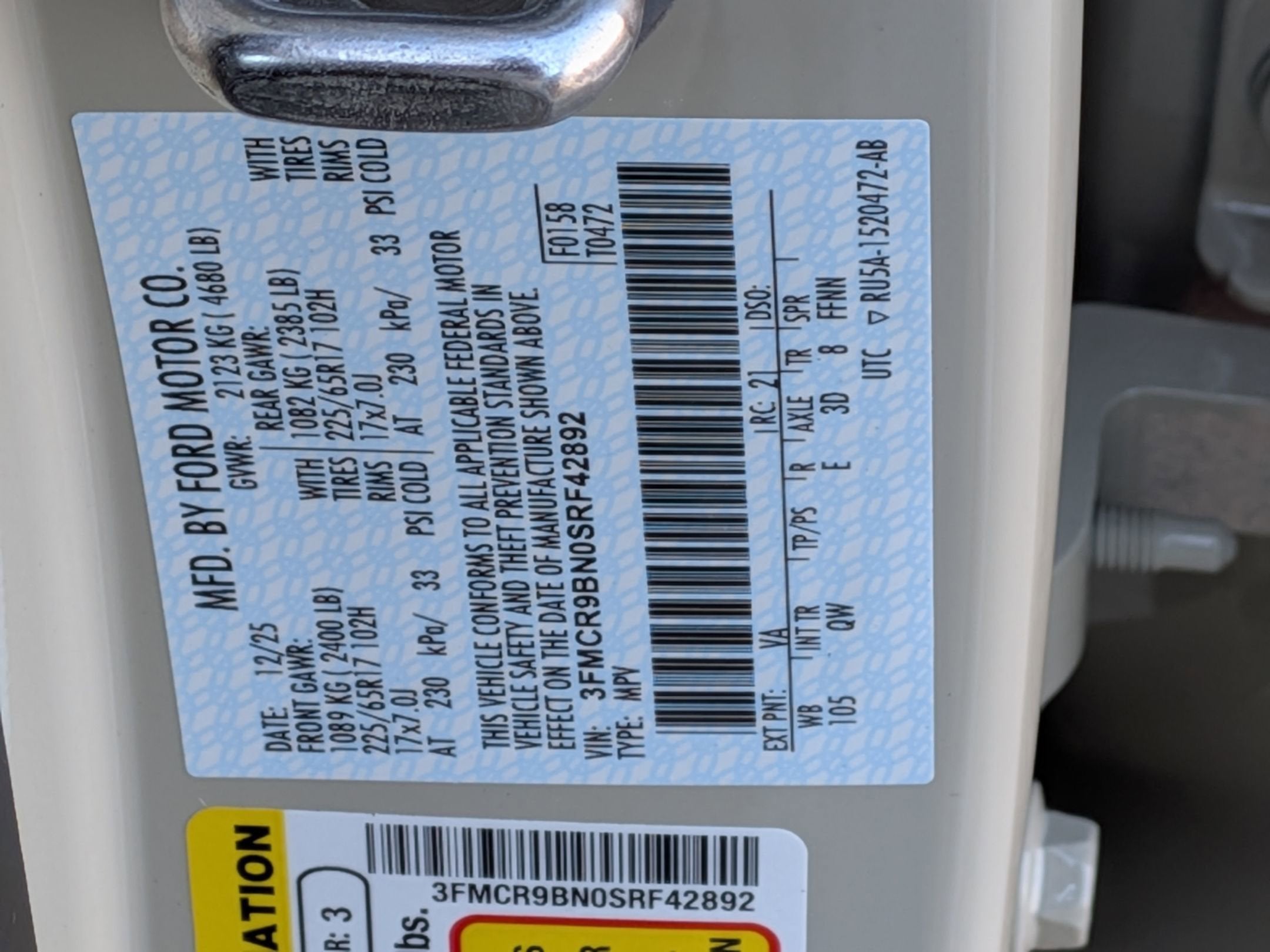 2025 Ford Bronco Sport Big Bend