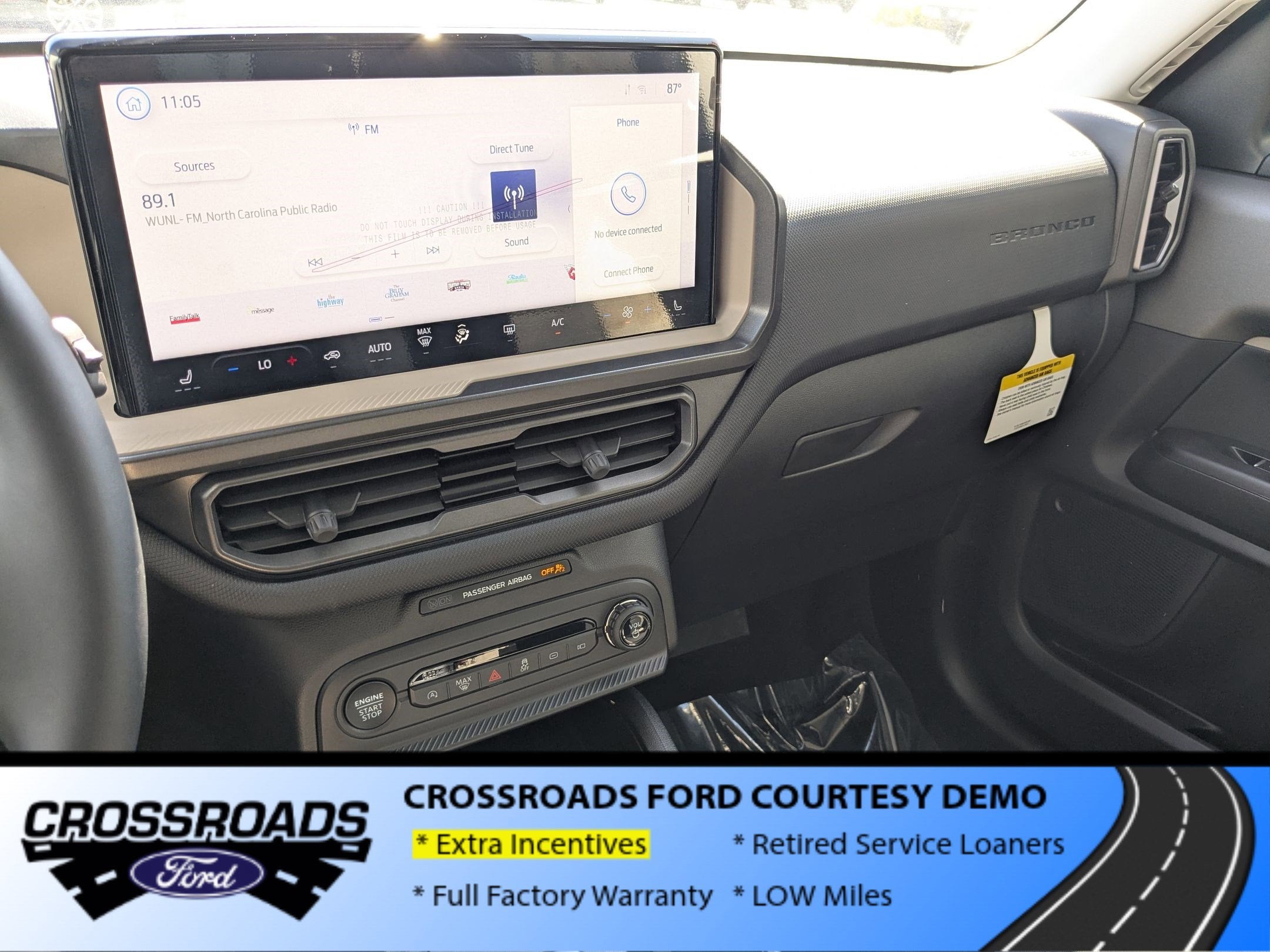 2025 Ford Bronco Sport Big Bend - Crossroads Courtesy Demo