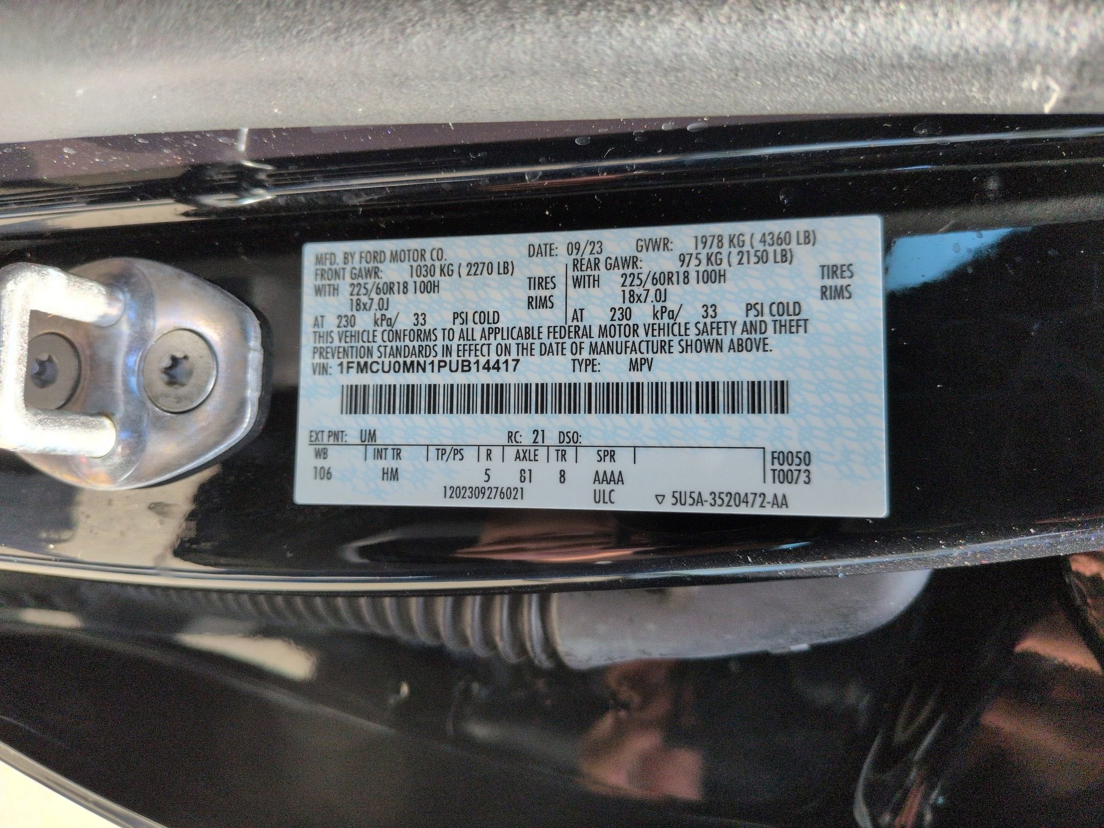 2023 Ford Escape ST-Line
