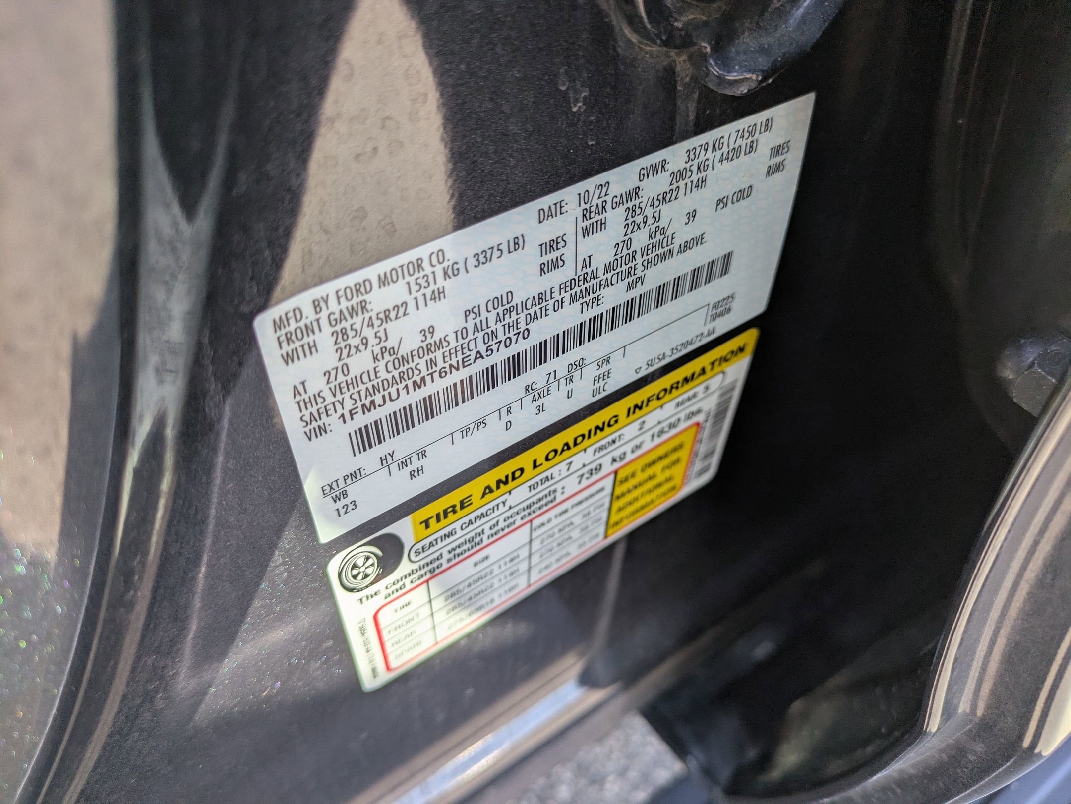 2022 Ford Expedition Platinum