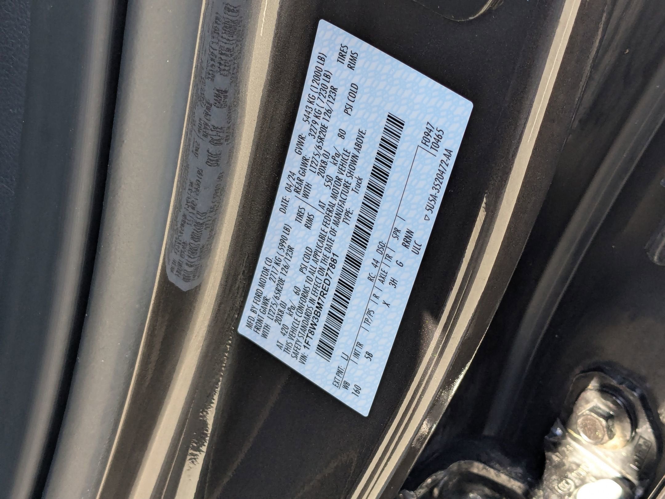 2024 Ford Super Duty F-350 SRW LARIAT