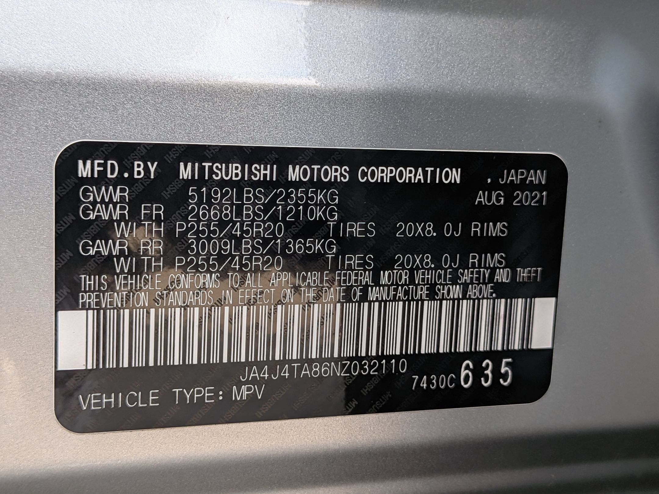 2022 Mitsubishi Outlander ES