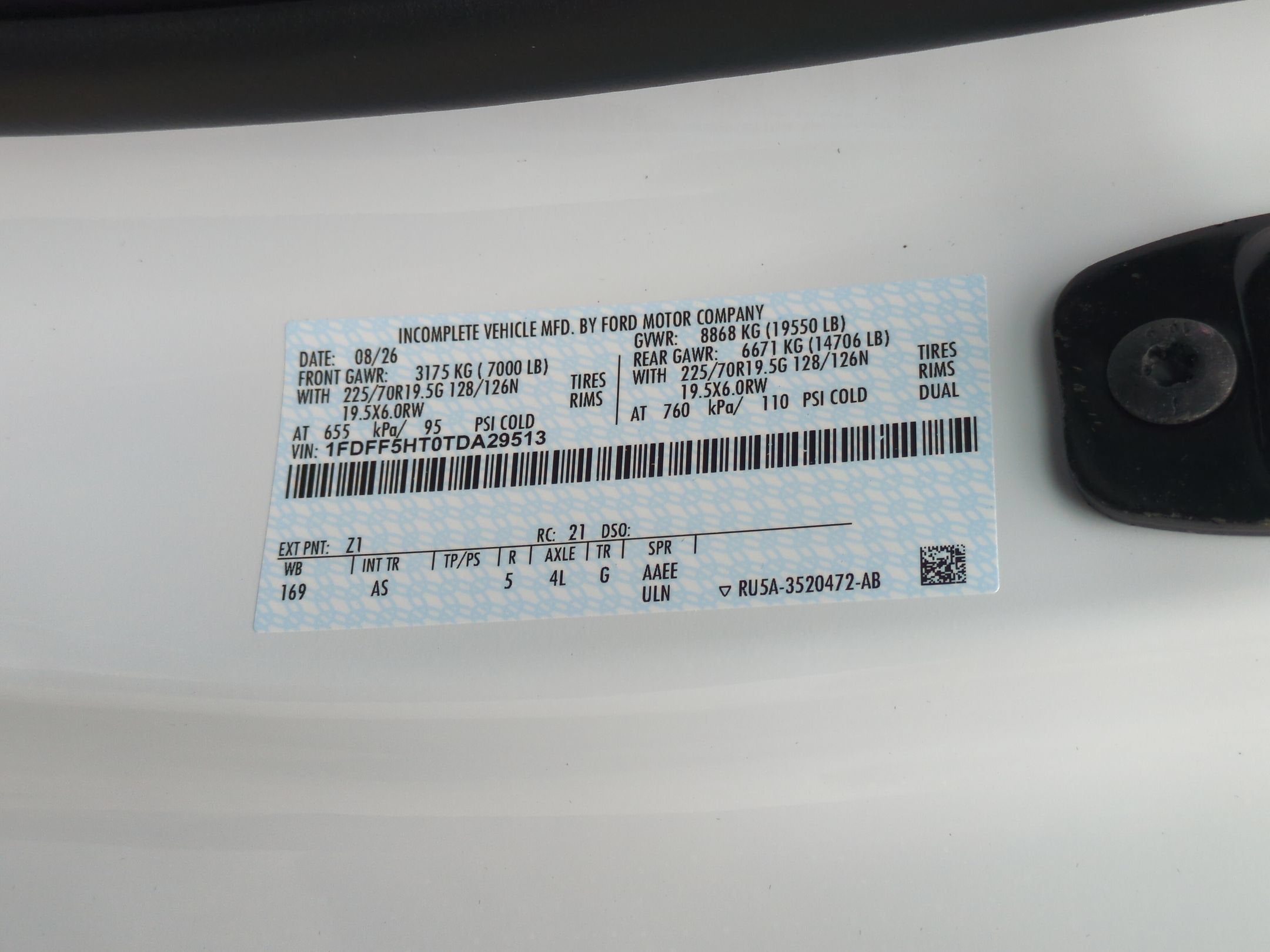 2026 Ford Super Duty F-550 DRW XL