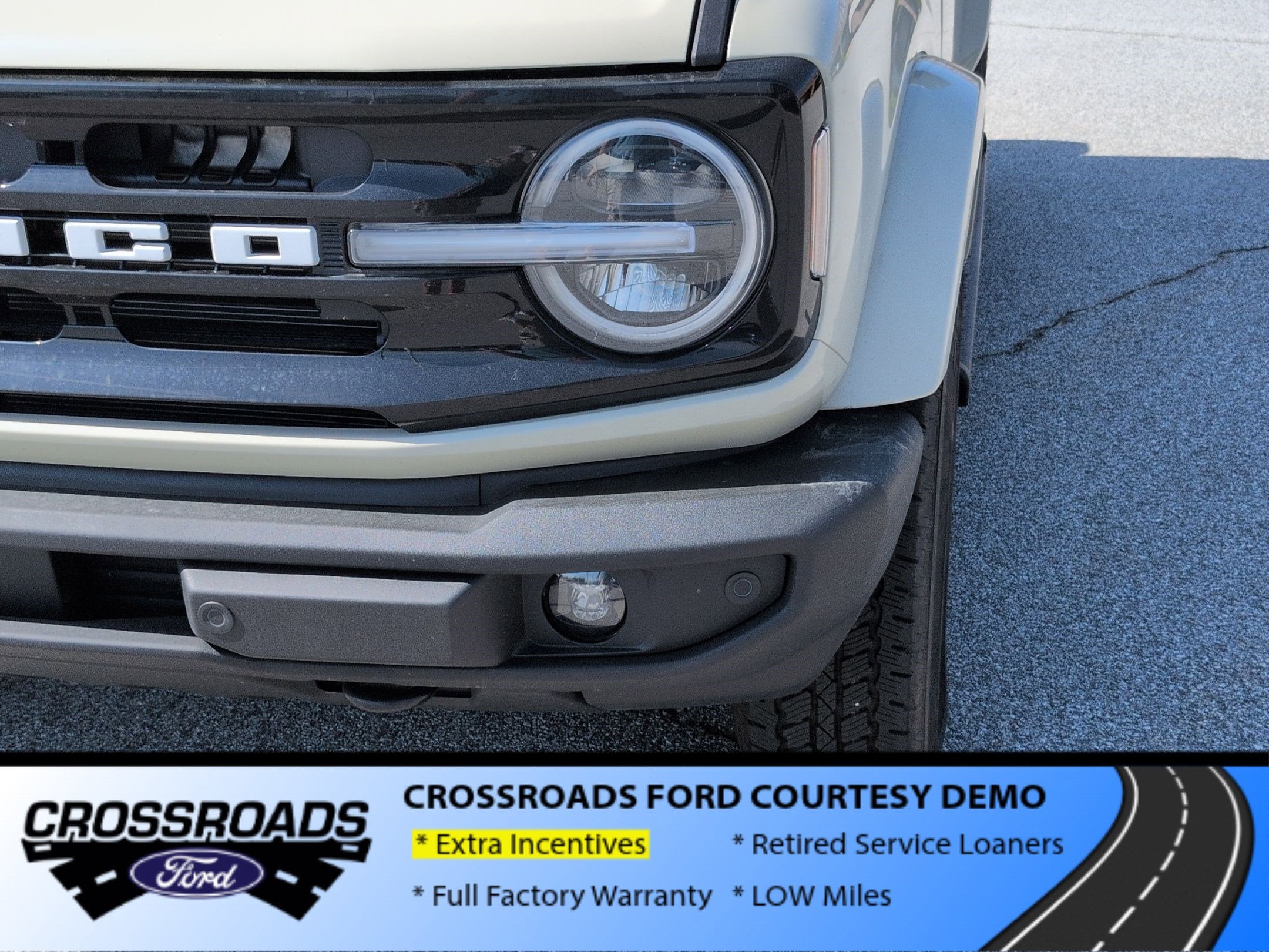 2025 Ford Bronco Outer Banks - Crossroads Courtesy Demo