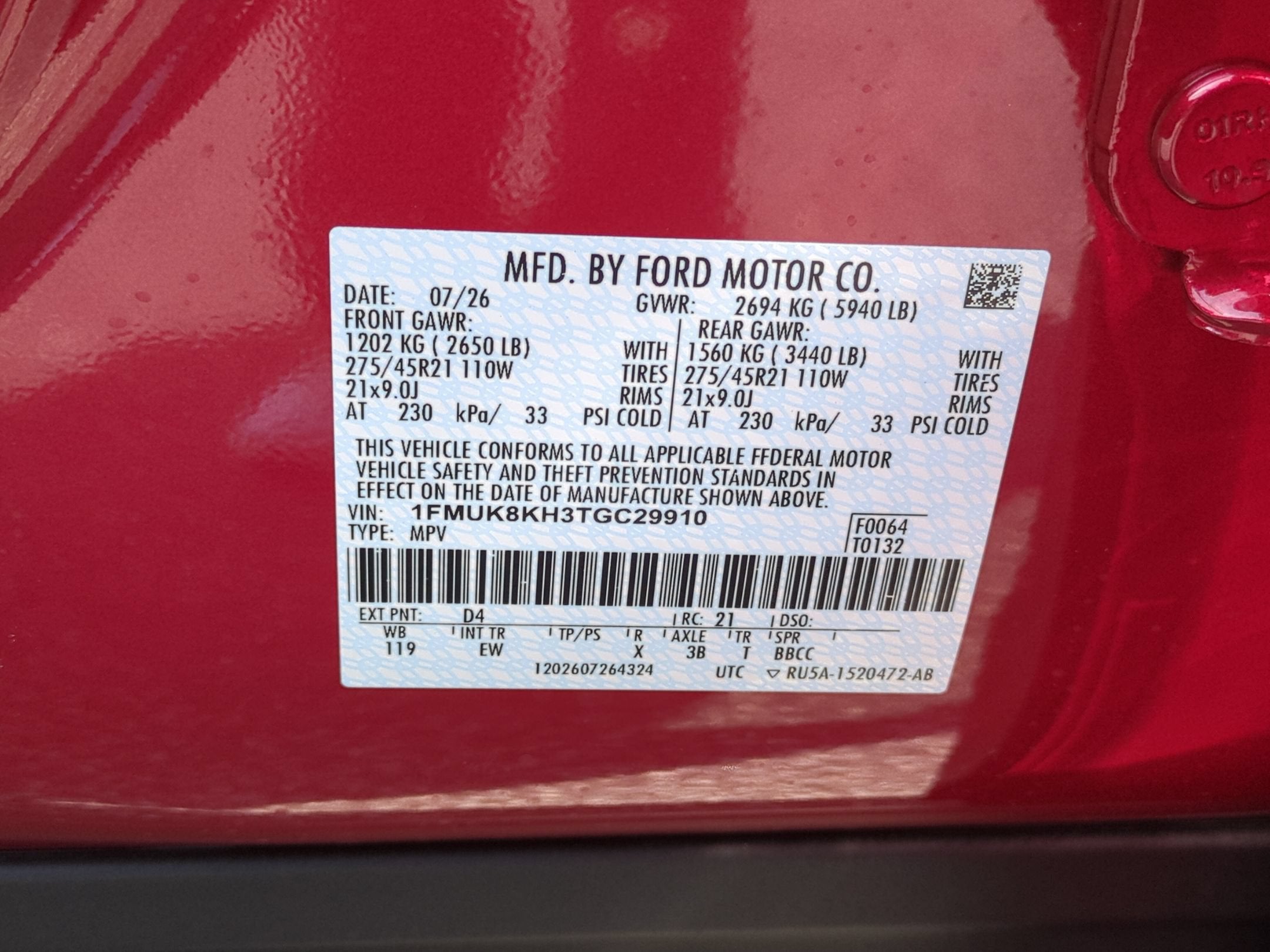 2026 Ford Explorer ST-Line