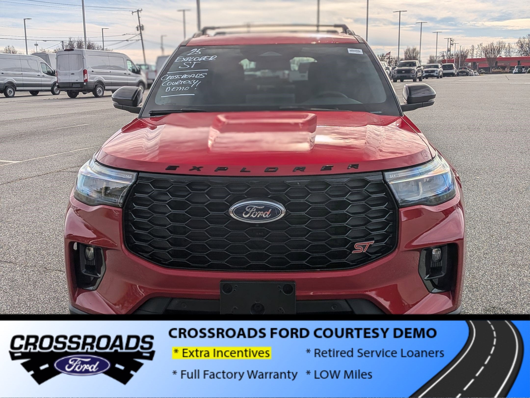2025 Ford Explorer ST - Crossroads Courtesy Demo
