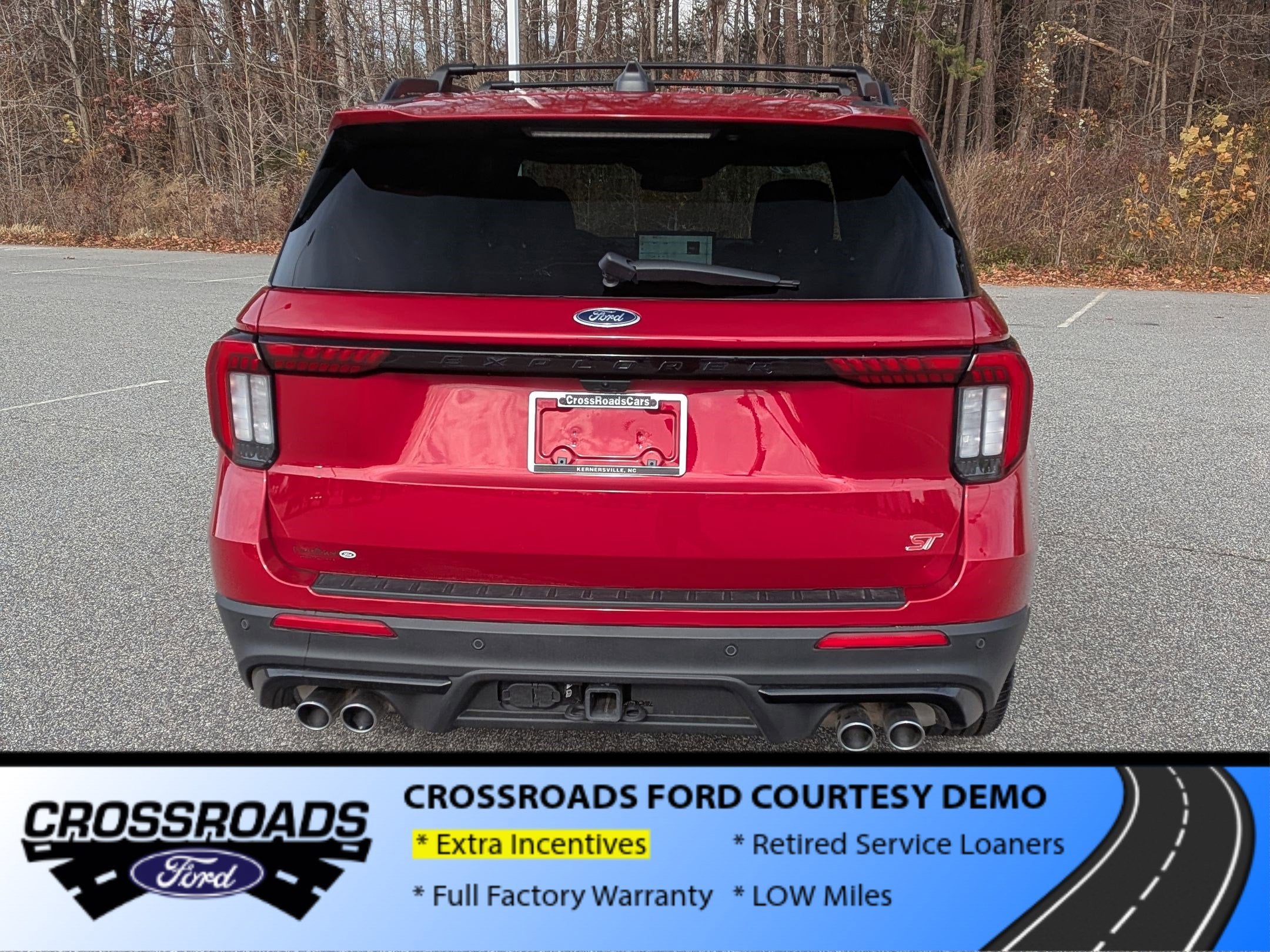2025 Ford Explorer ST - Crossroads Courtesy Demo