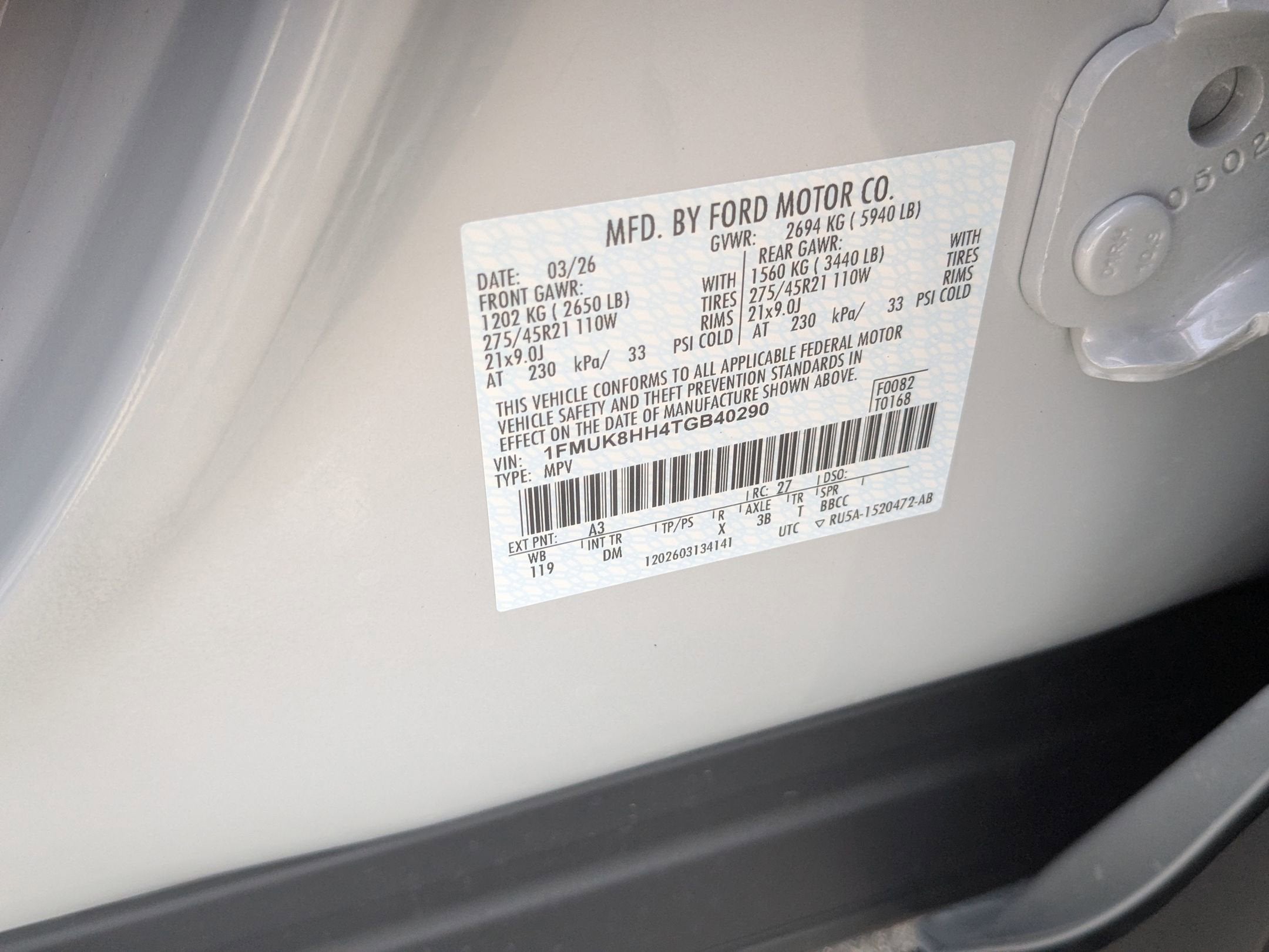 2026 Ford Explorer Platinum