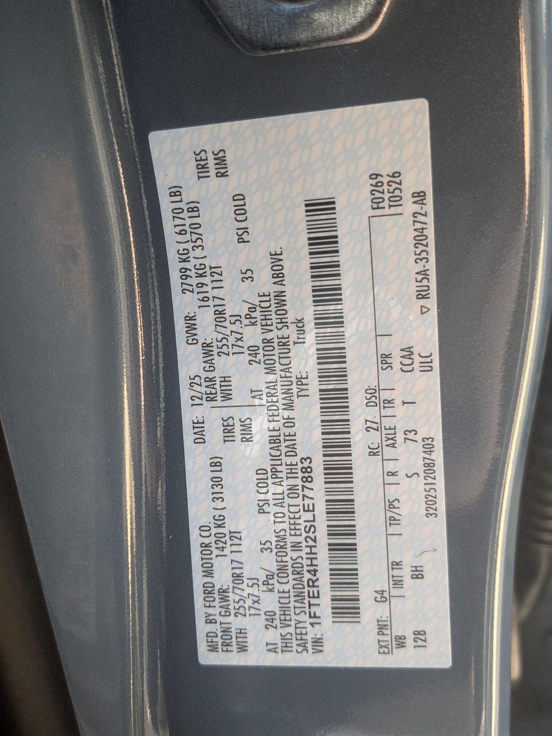 2025 Ford Ranger XLT