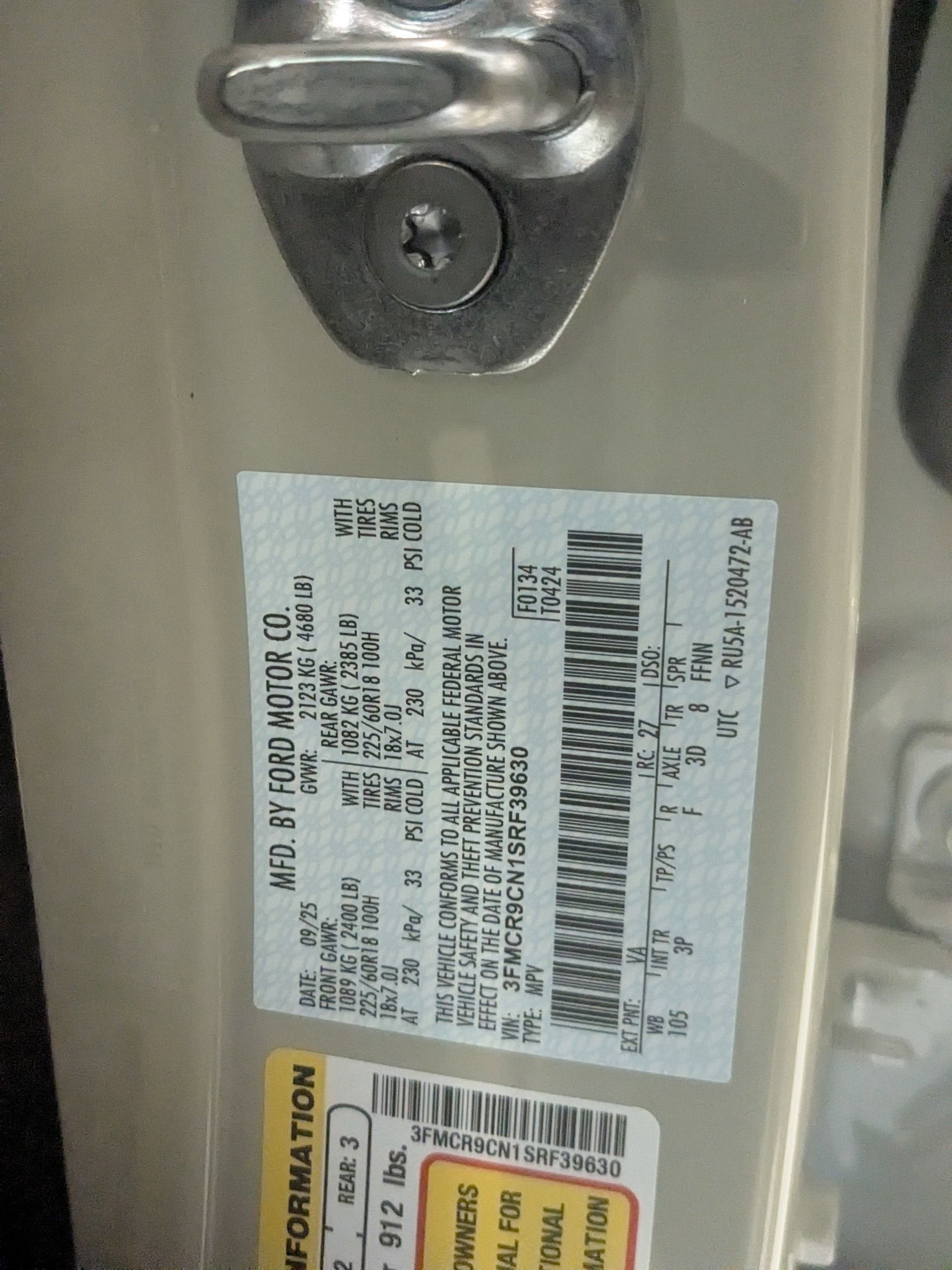 2025 Ford Bronco Sport Outer Banks