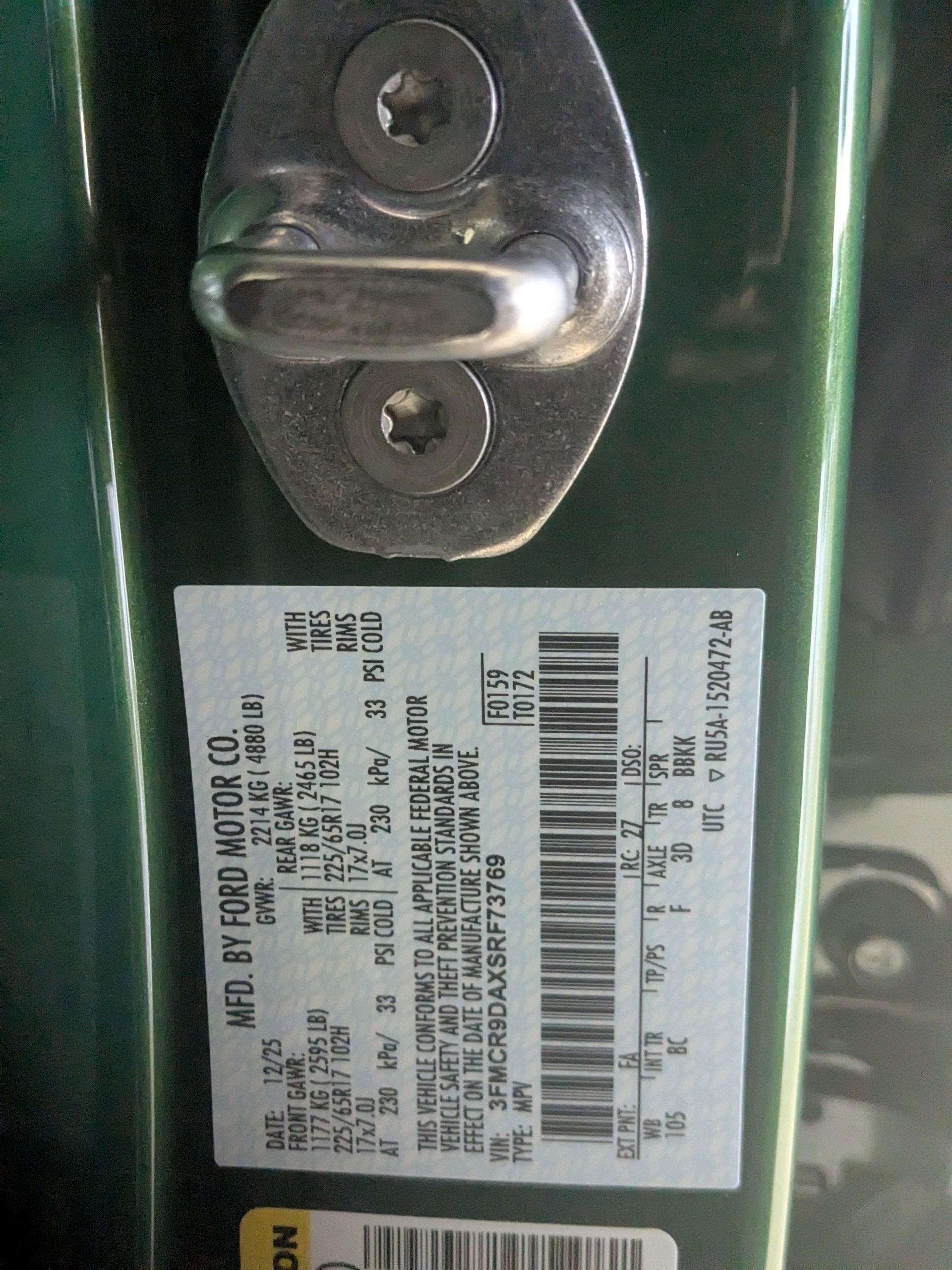 2025 Ford Bronco Sport Badlands