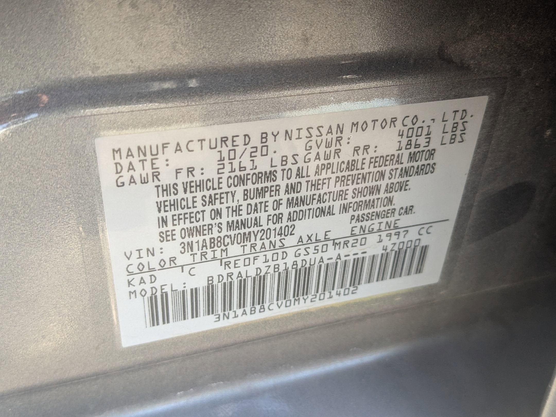 2021 Nissan Sentra SV