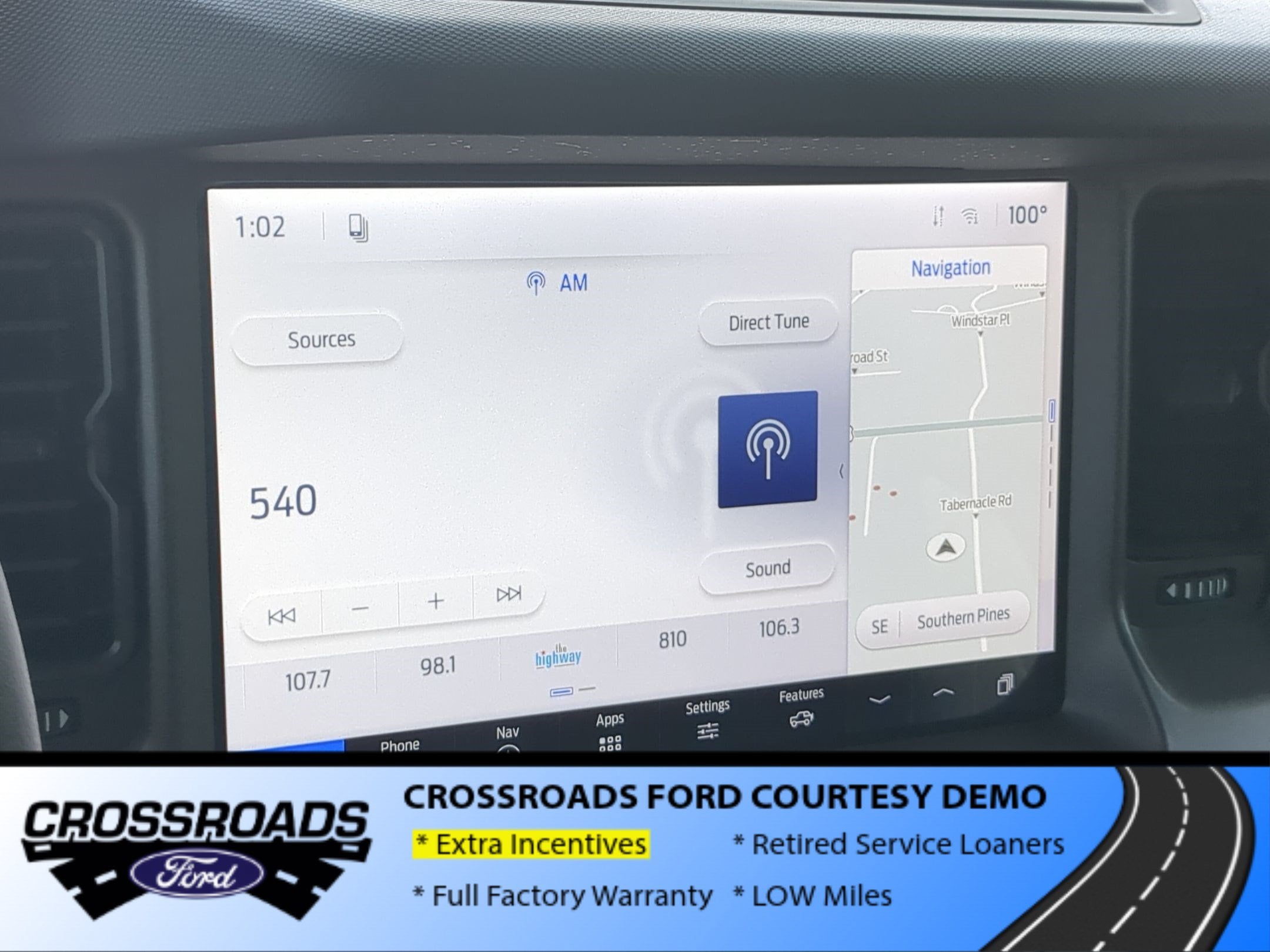 2026 Ford Bronco Big Bend - Crossroads Courtesy Demo