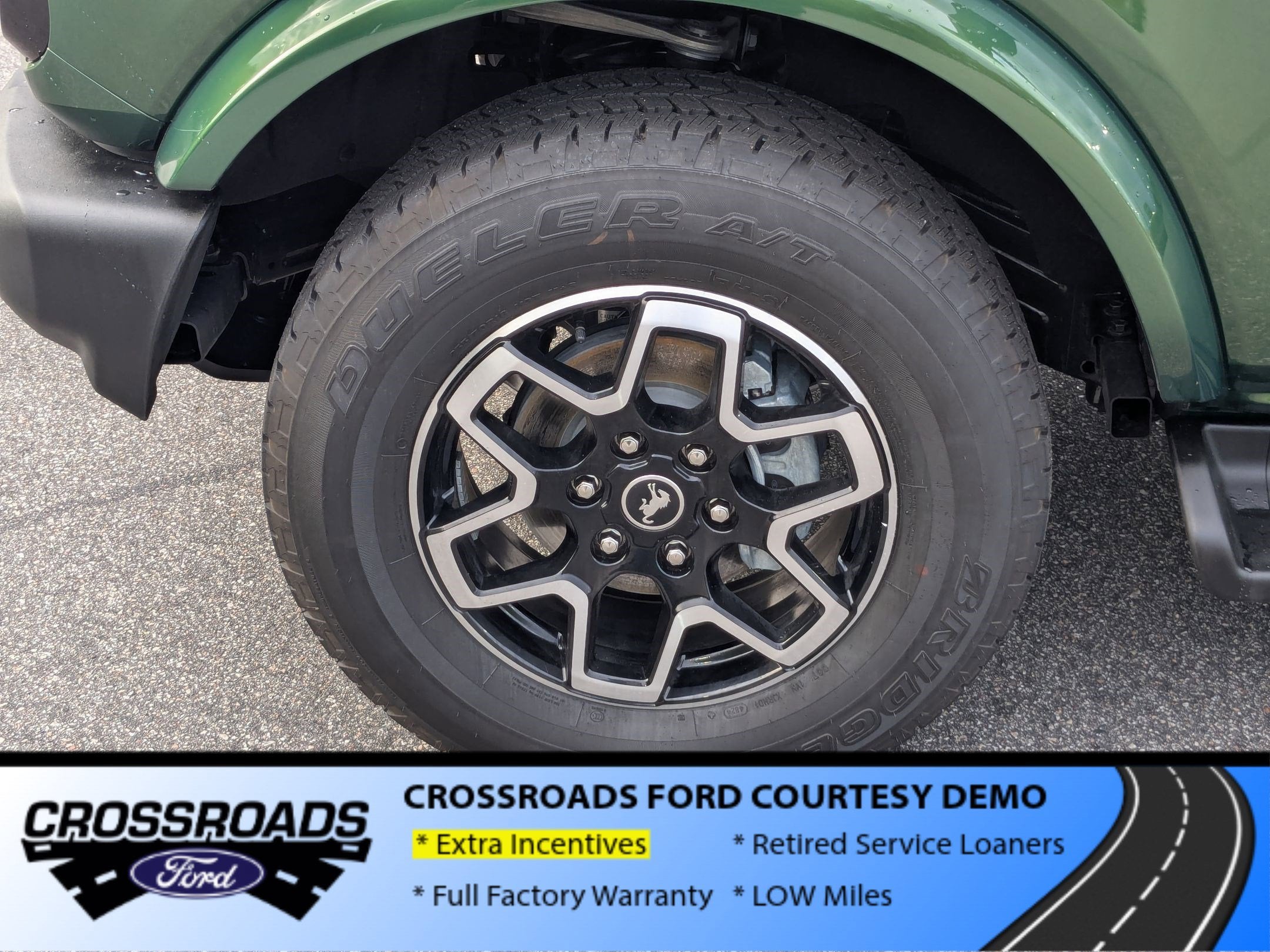2025 Ford Bronco Outer Banks - Crossroads Courtesy Demo