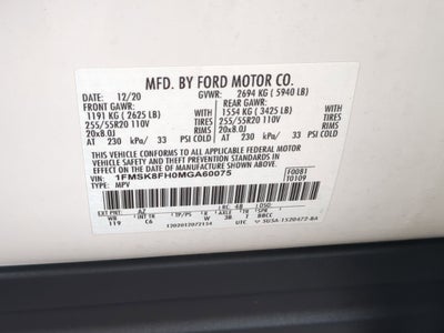 2021 Ford Explorer Limited