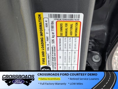 2025 Ford Explorer Active - Crossroads Courtesy Demo