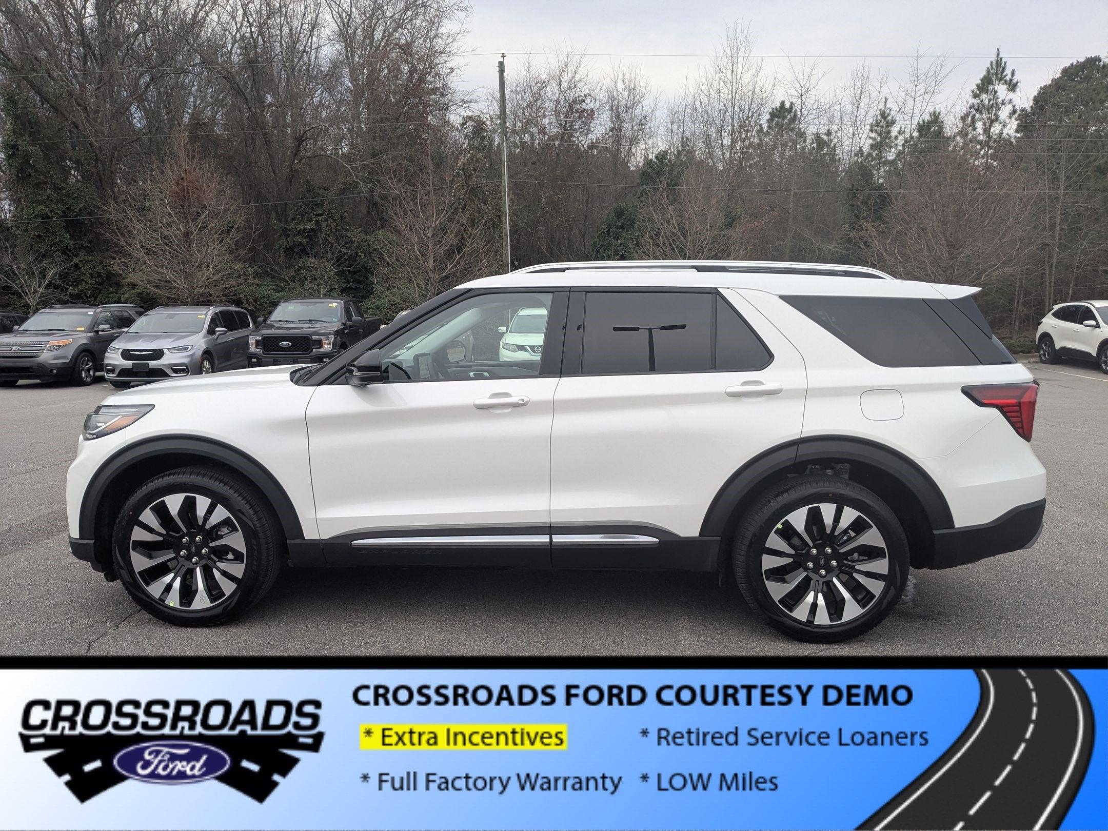 2026 Ford Explorer Platinum - Crossroads Courtesy Demo