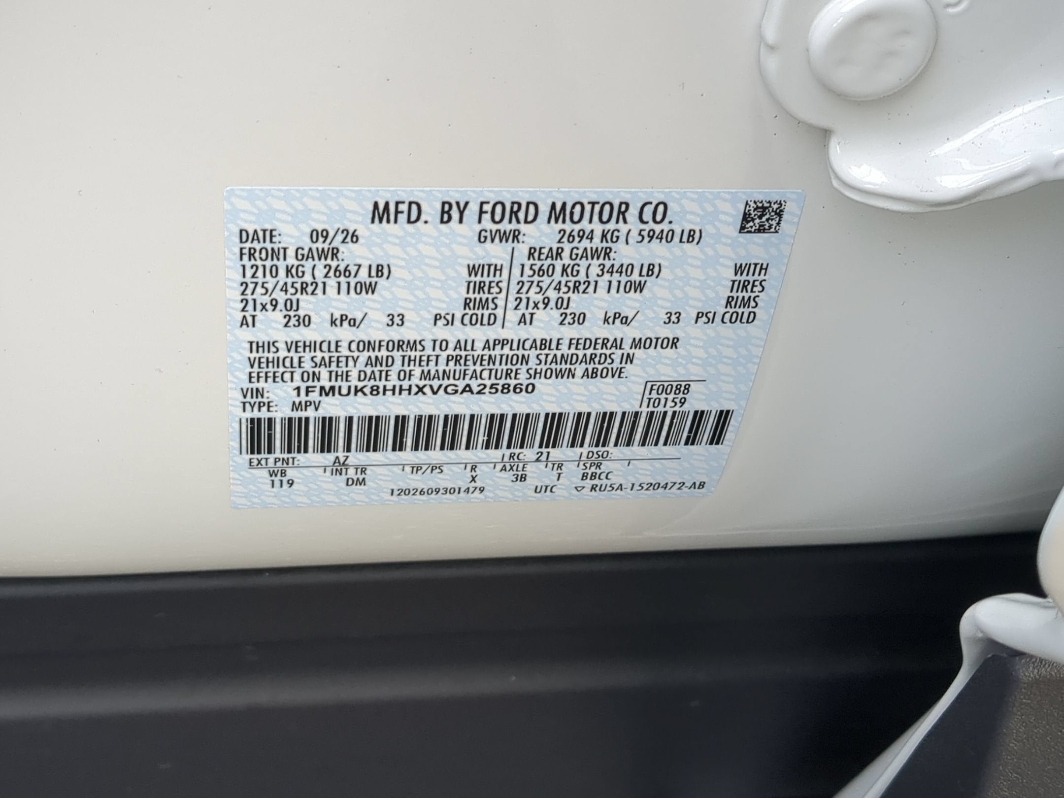 2027 Ford Explorer Platinum