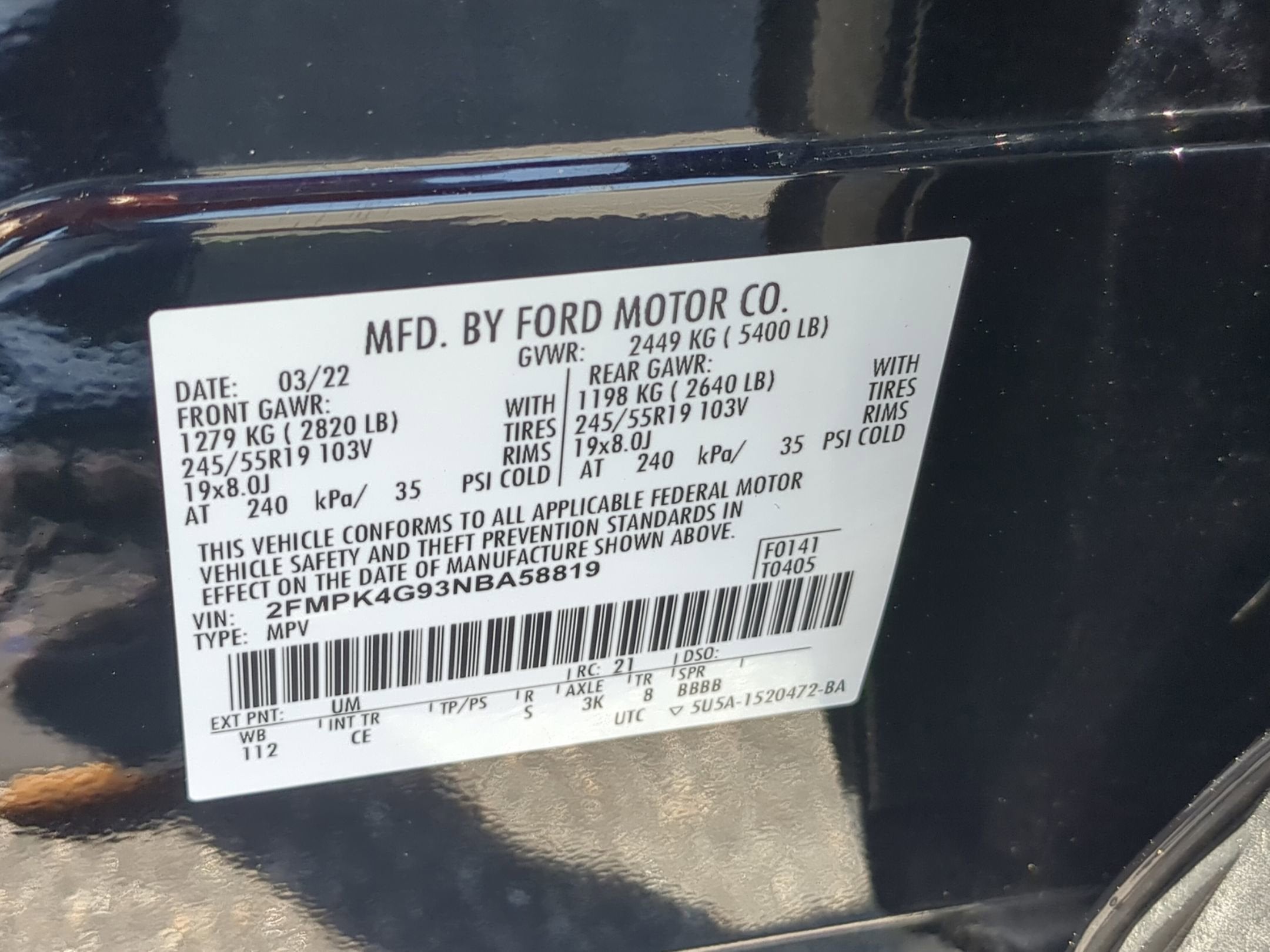 2022 Ford Edge SE