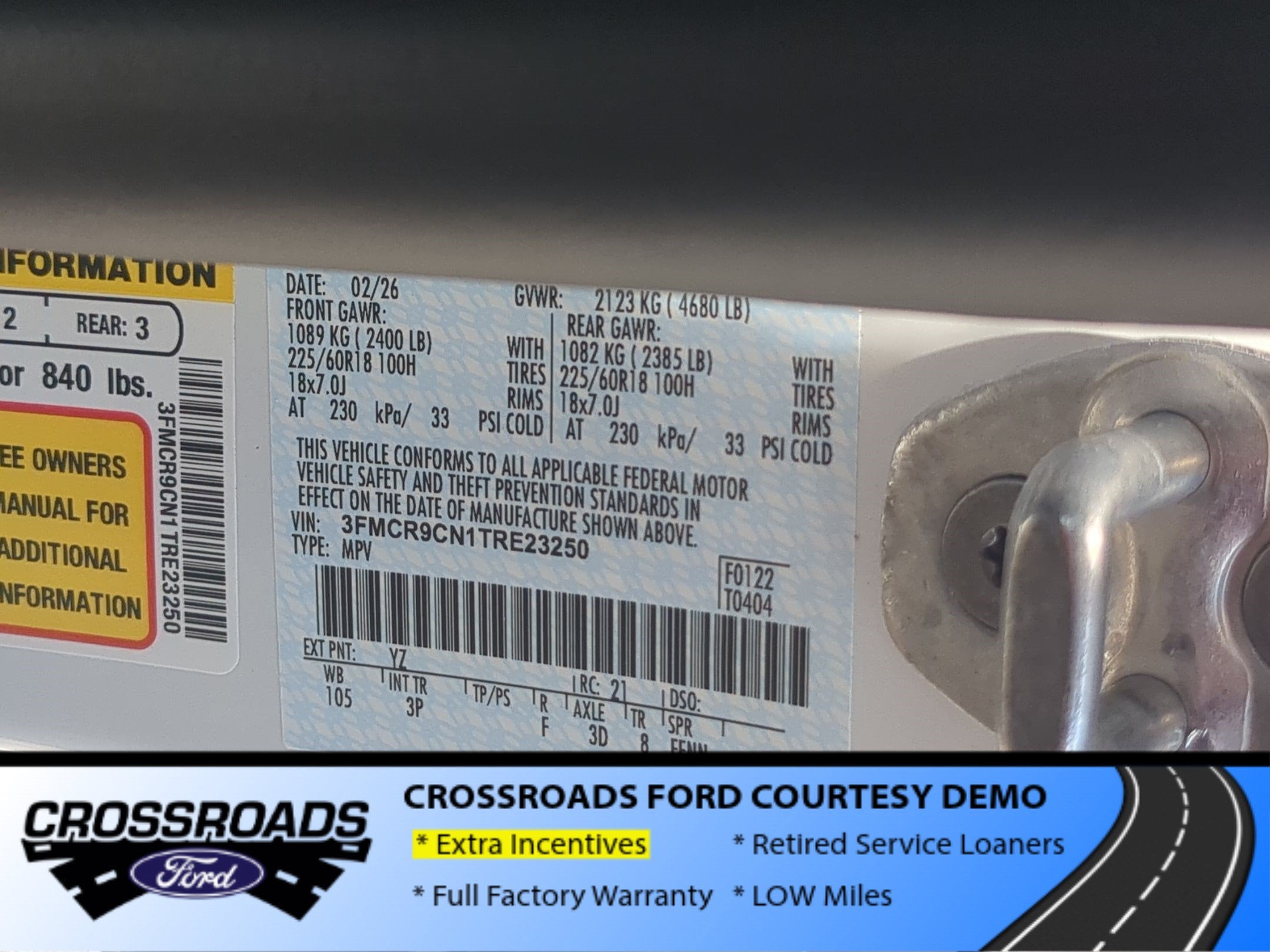 2026 Ford Bronco Sport Outer Banks - Crossroads Courtesy Demo