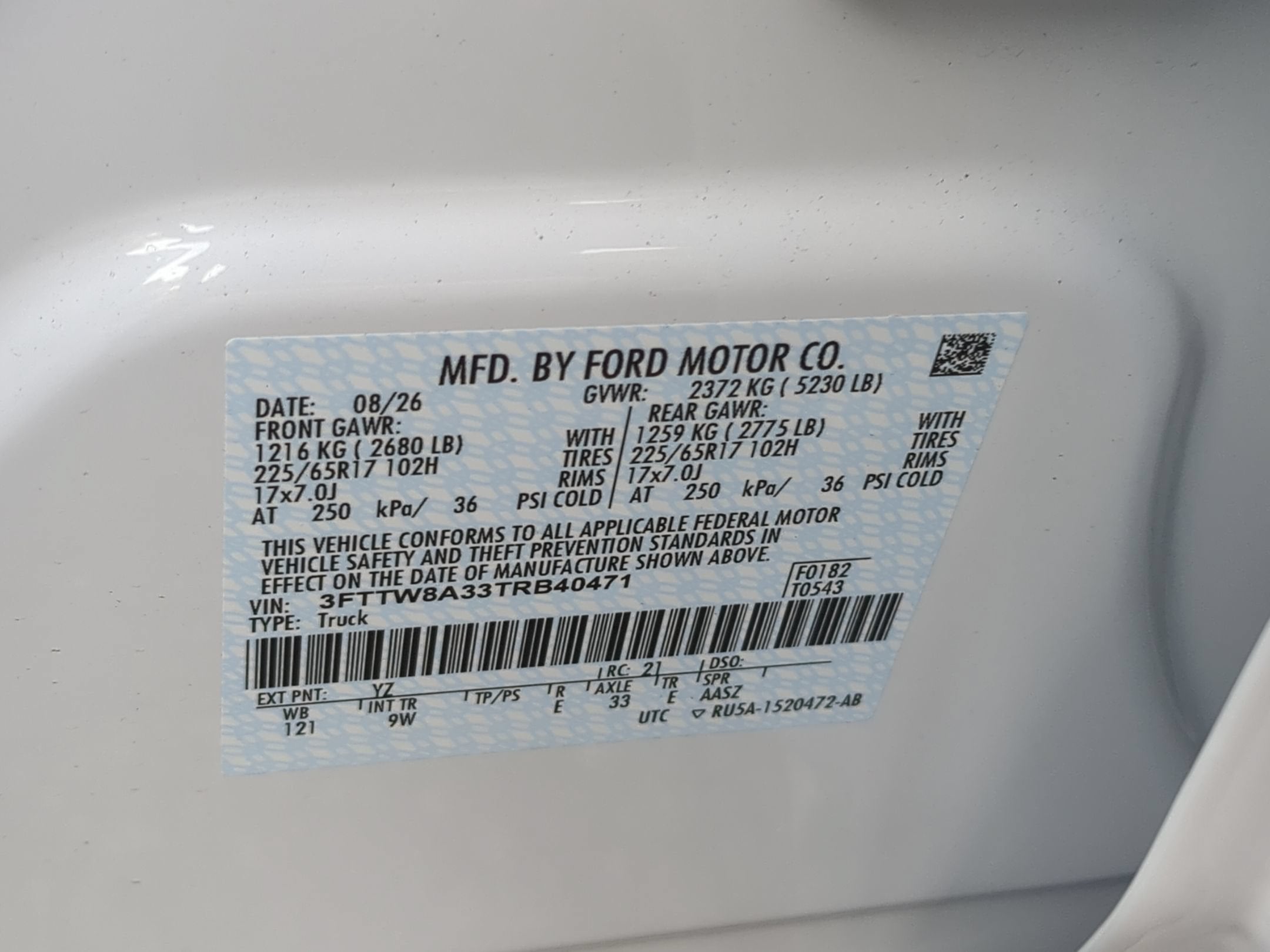 2026 Ford Maverick XL
