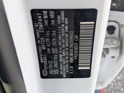 2022 Hyundai Elantra N Base