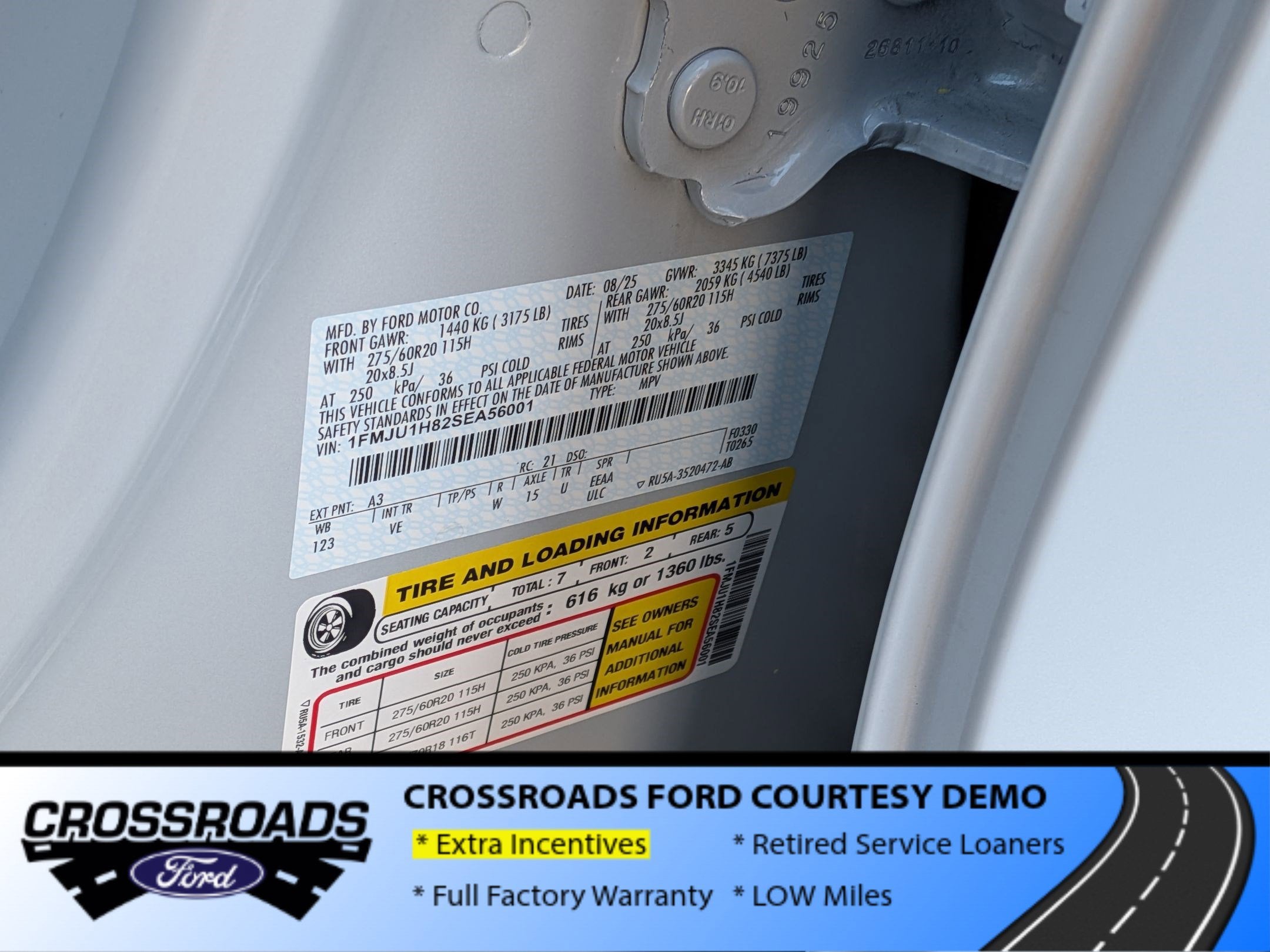 2025 Ford Expedition Active - Crossroads Courtesy Demo