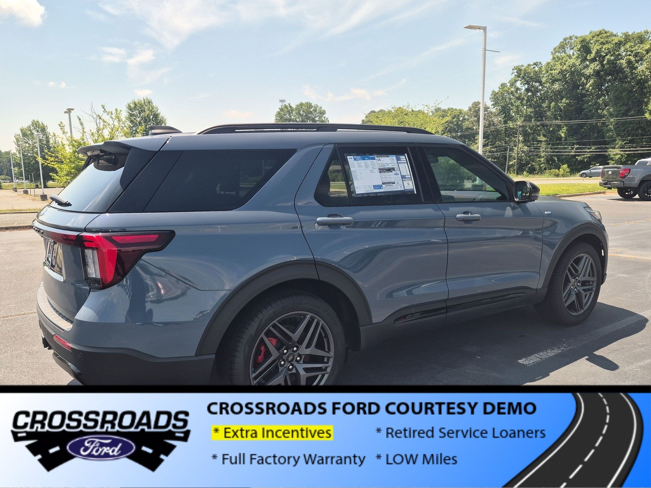 2026 Ford Explorer ST-Line - Crossroads Courtesy Demo