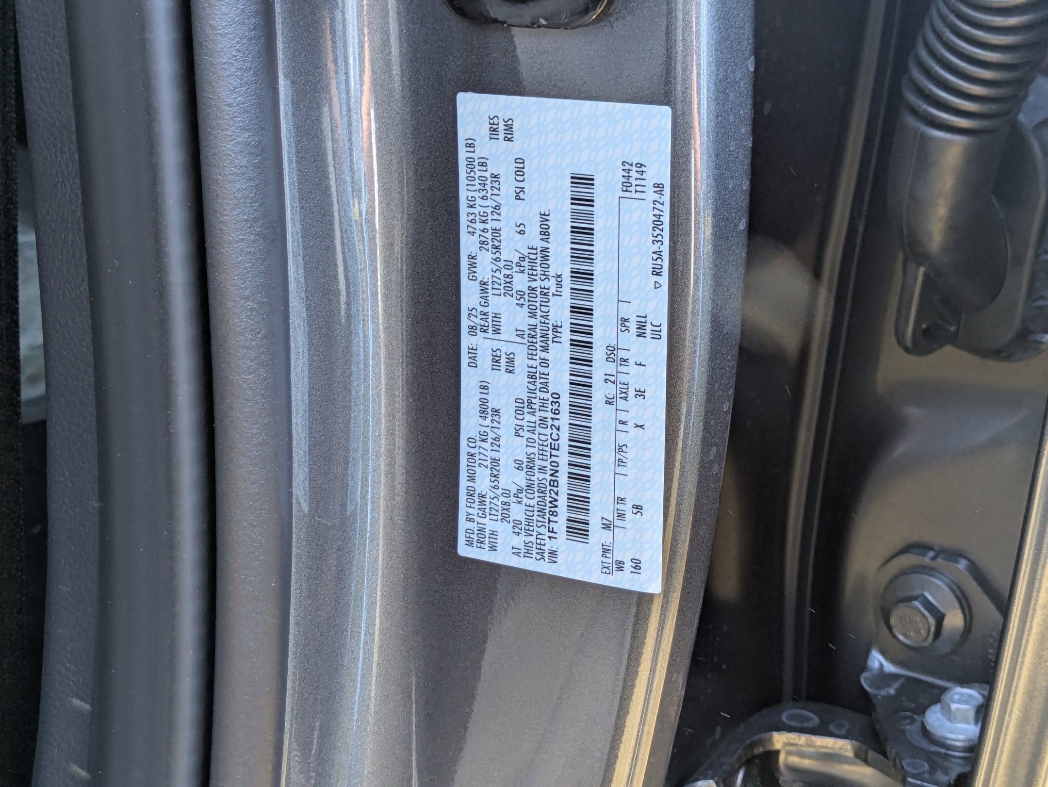 2026 Ford Super Duty F-250 SRW LARIAT