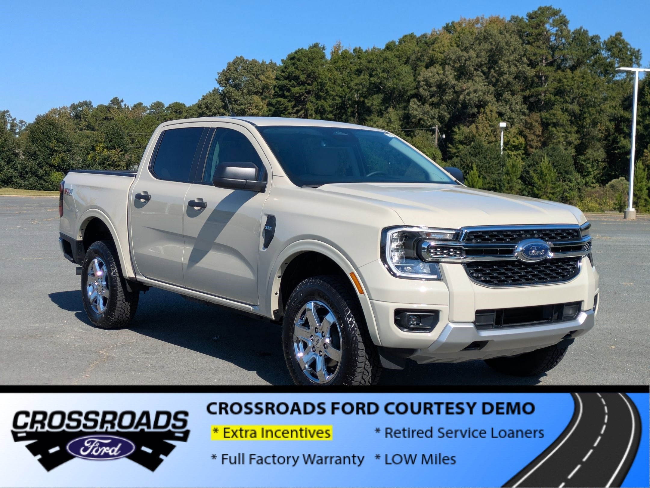 2025 Ford Ranger XLT - Crossroads Courtesy Demo