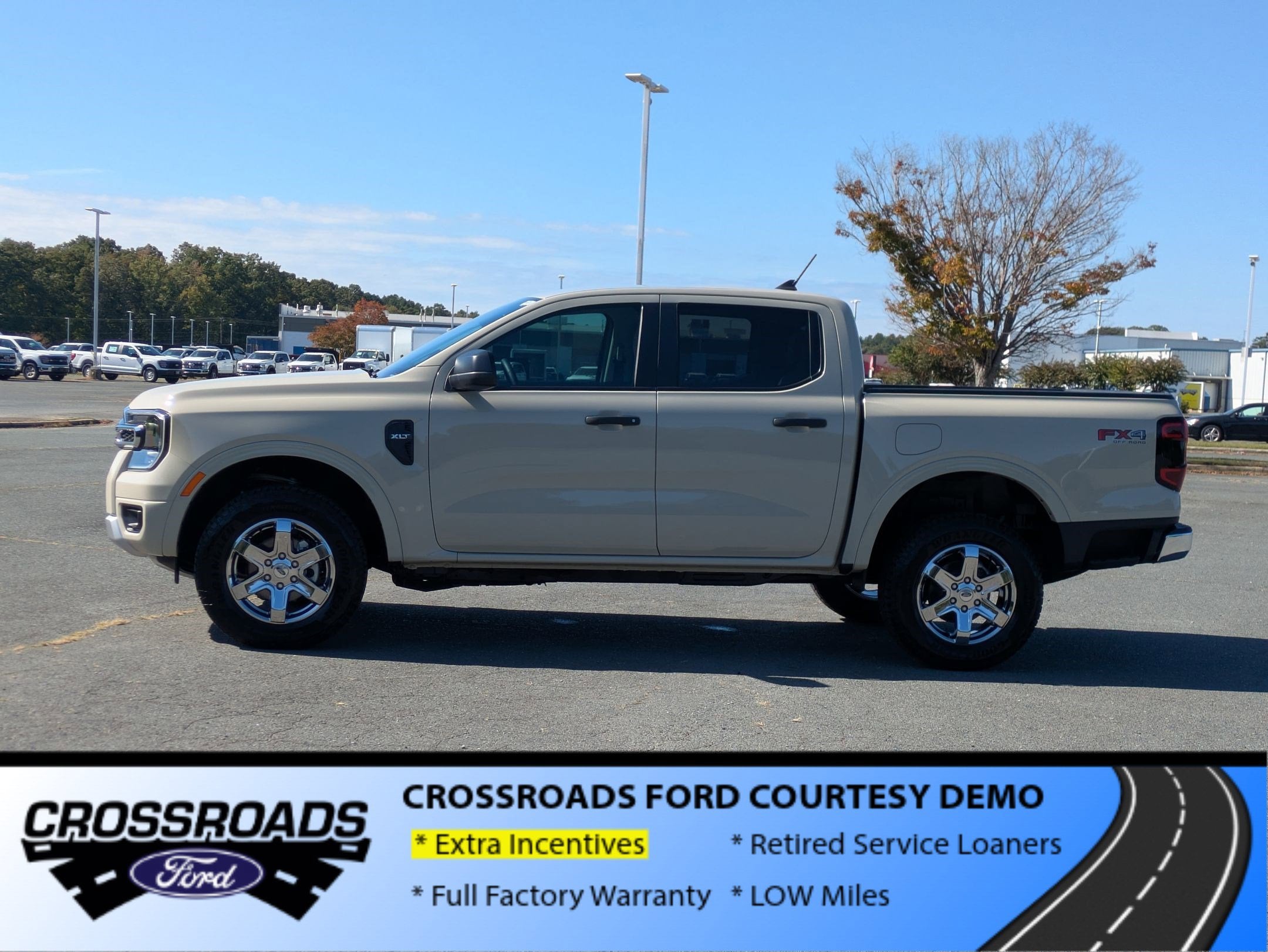 2025 Ford Ranger XLT - Crossroads Courtesy Demo