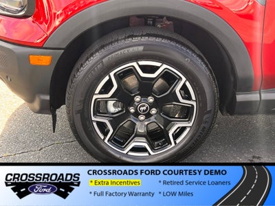 2025 Ford Bronco Sport Outer Banks - Crossroads Courtesy Demo