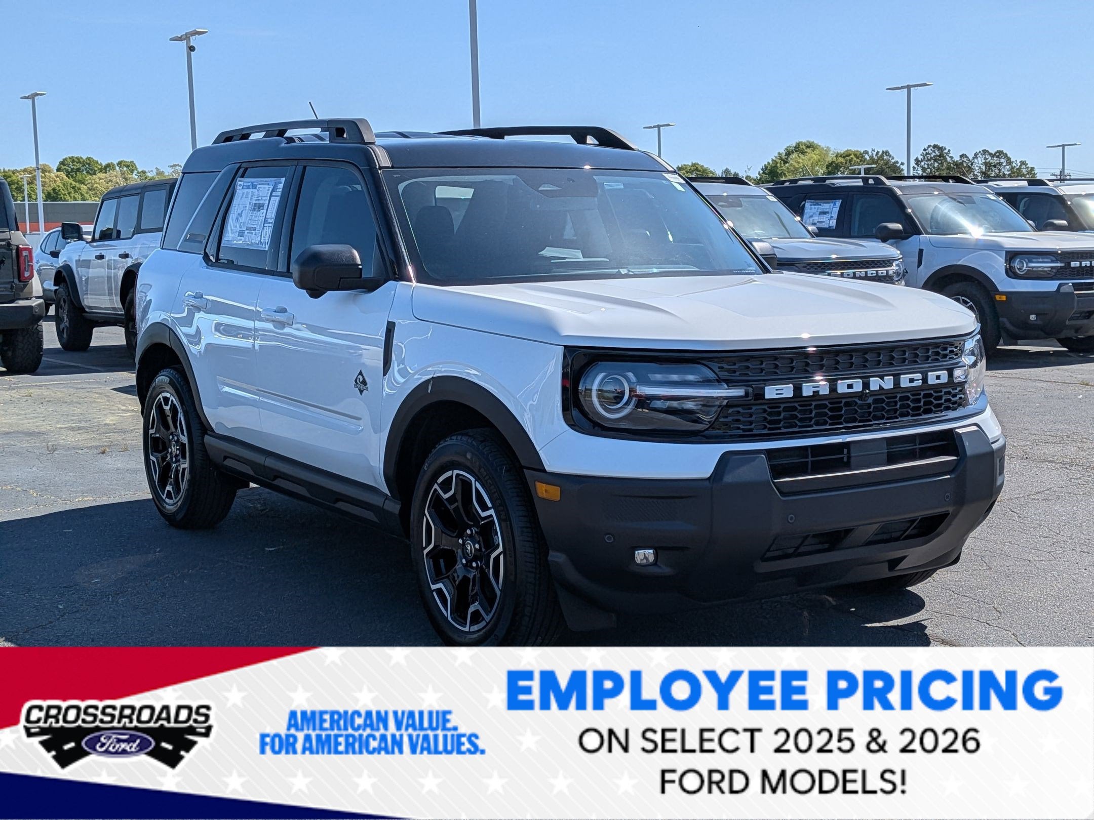 2025 Ford Bronco Sport Outer Banks - Crossroads Courtesy Demo